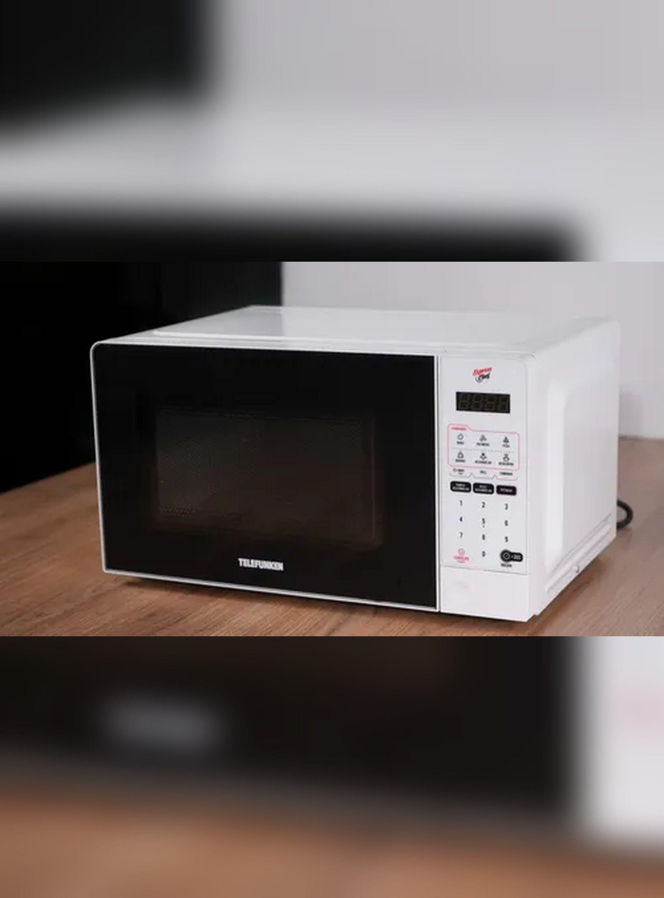 Microondas Digital 20L Telefunken Blanco Negro-8