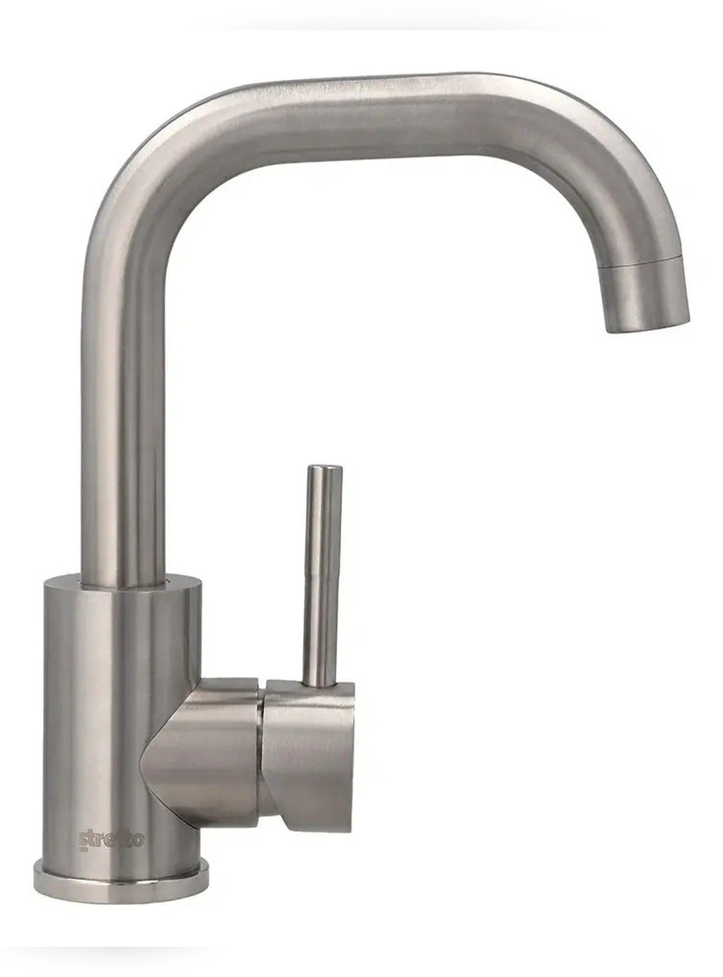 Monomando Llave Grifo Lavamanos Modelo Novara Marca Stretto-3