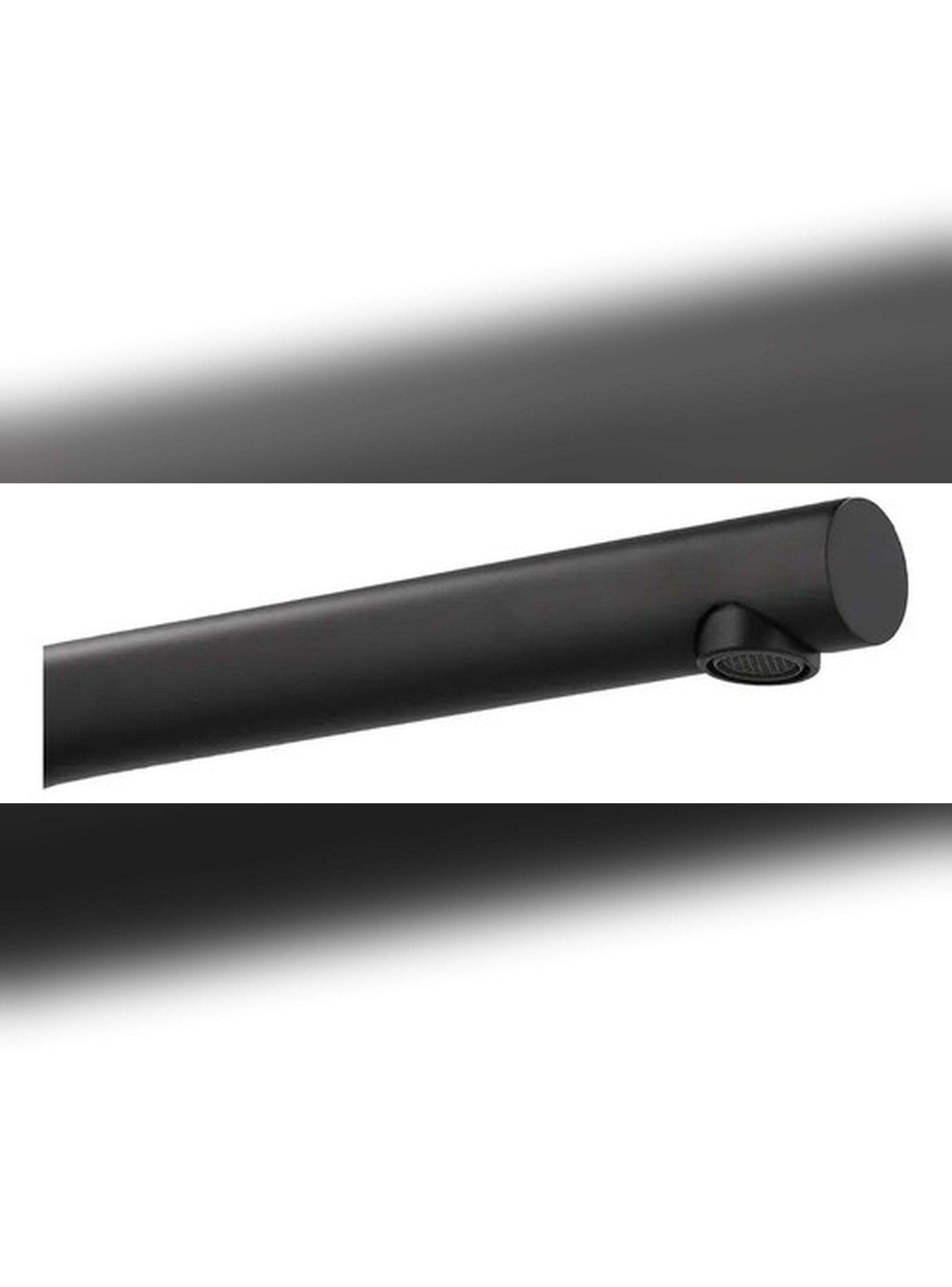 Monomando Llave Grifo Lavaplatos Queens Negro Mate PMB-2