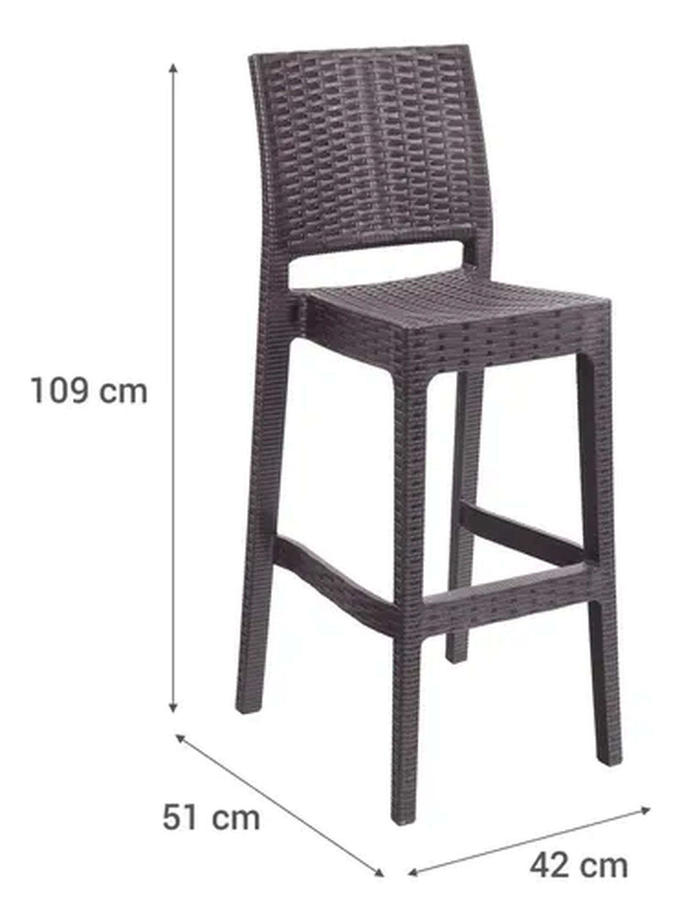 Silla Piso Bar Terraza Tavarua Ratan-9