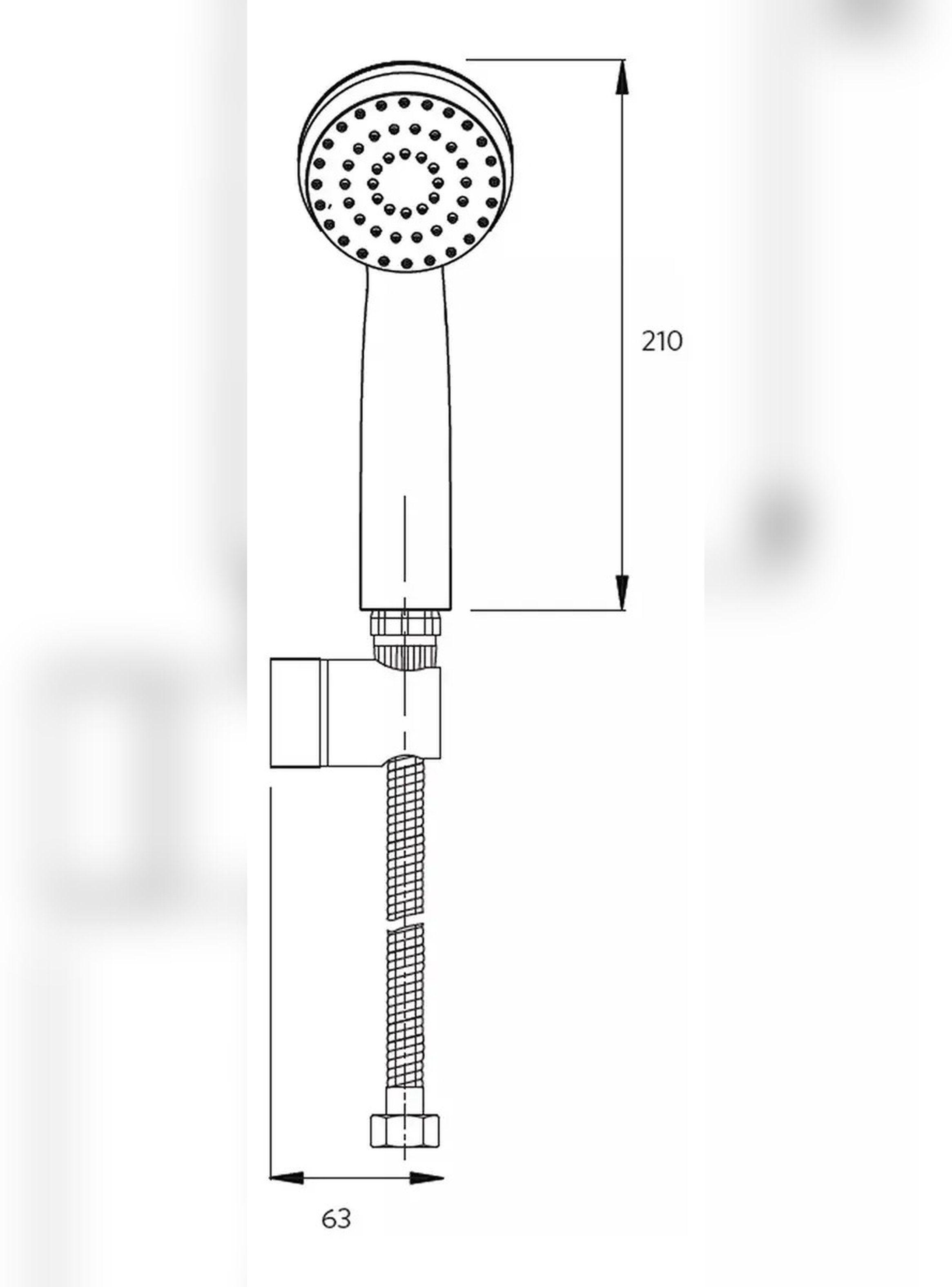 Monomando Grifo Llave Ducha Modelo Carmina Marca Stretto-5