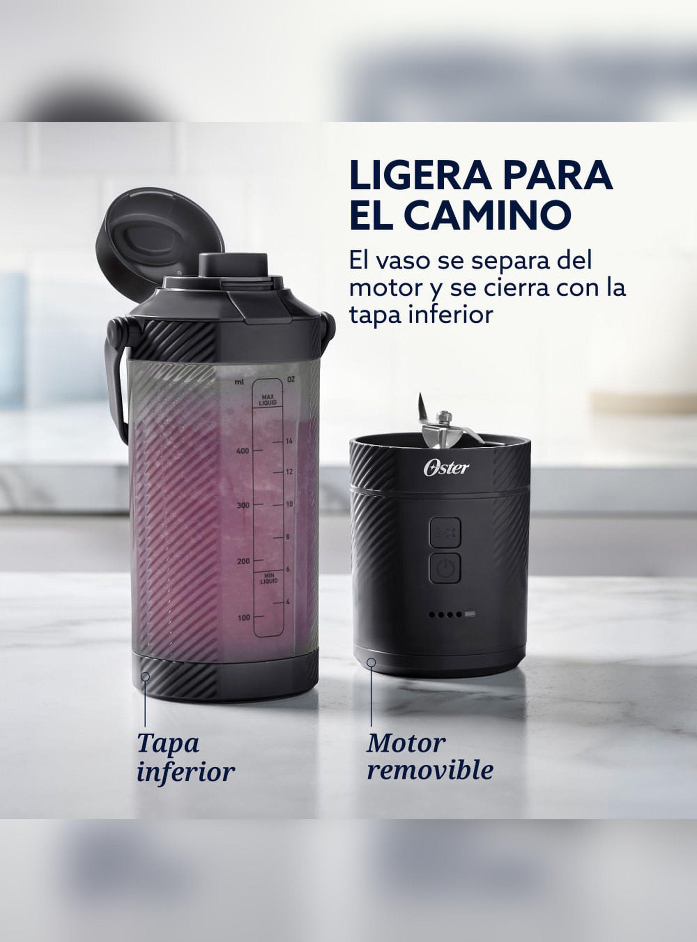 Licuadora Portátil Juguera USB GoMAX 590 ml Oster Negra-4