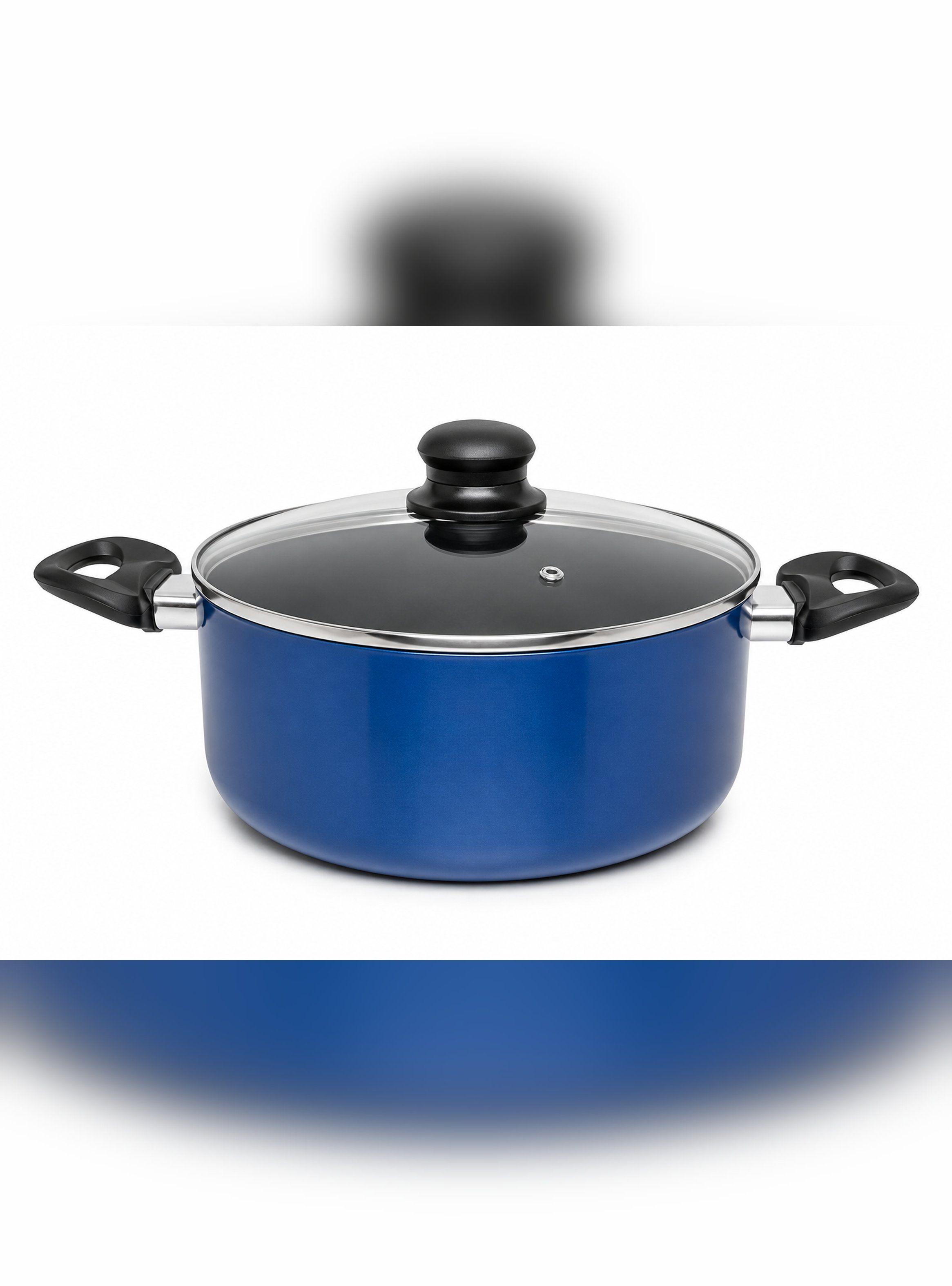 Cacerola Antiadherente 24cm 5L Modelo Royal Blue Marca Vitta-3