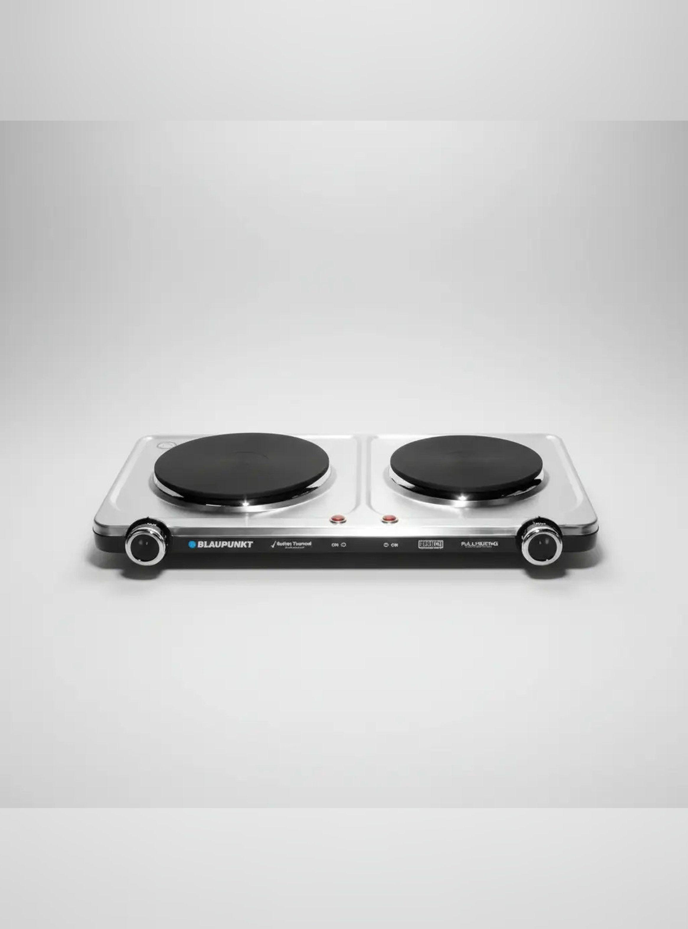 Cocinilla Encimera Eléctrica 2 Platos 2200w Marca Blaupunkt-5