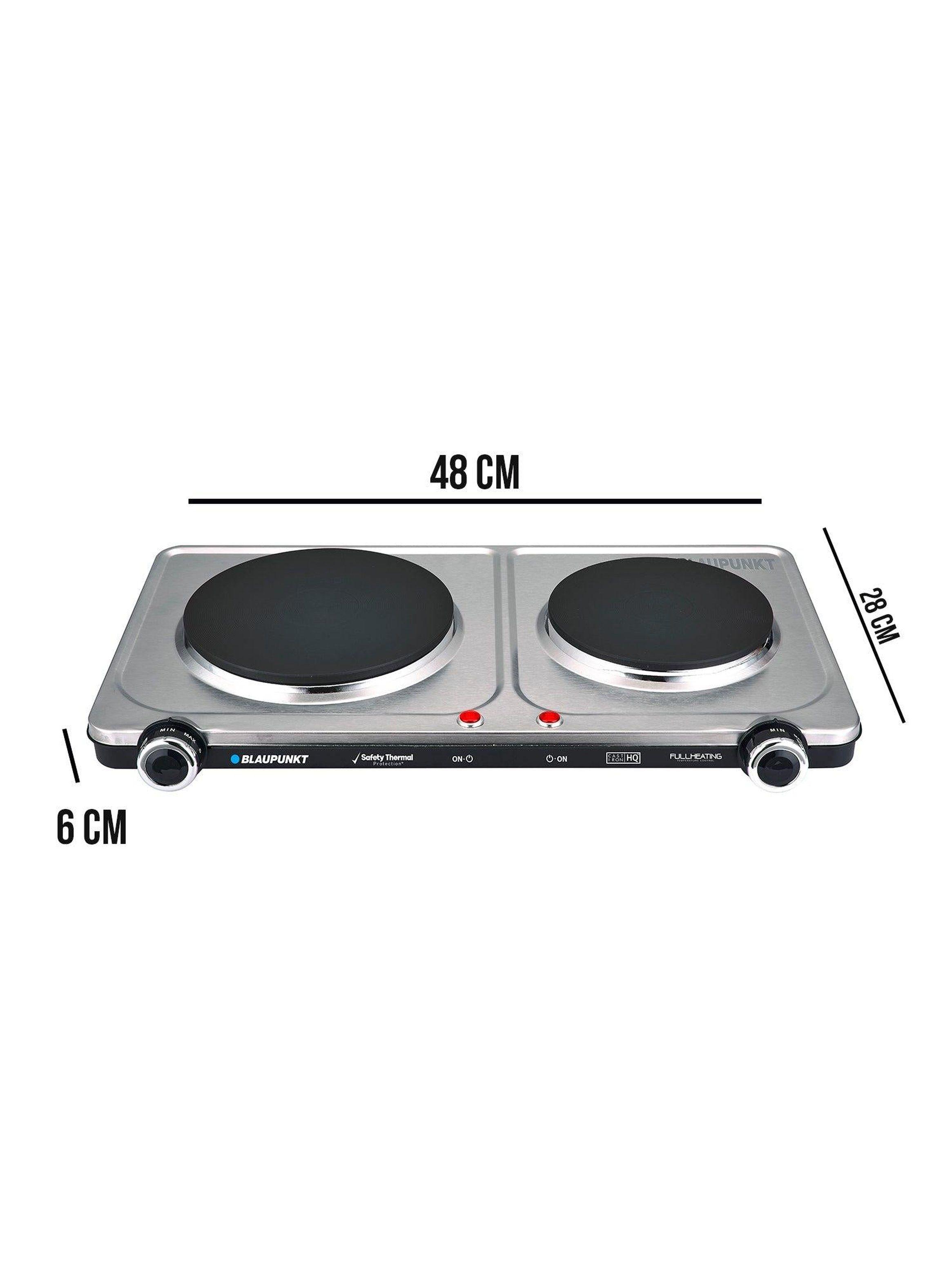 Cocinilla Encimera Eléctrica 2 Platos 2200w Marca Blaupunkt-6
