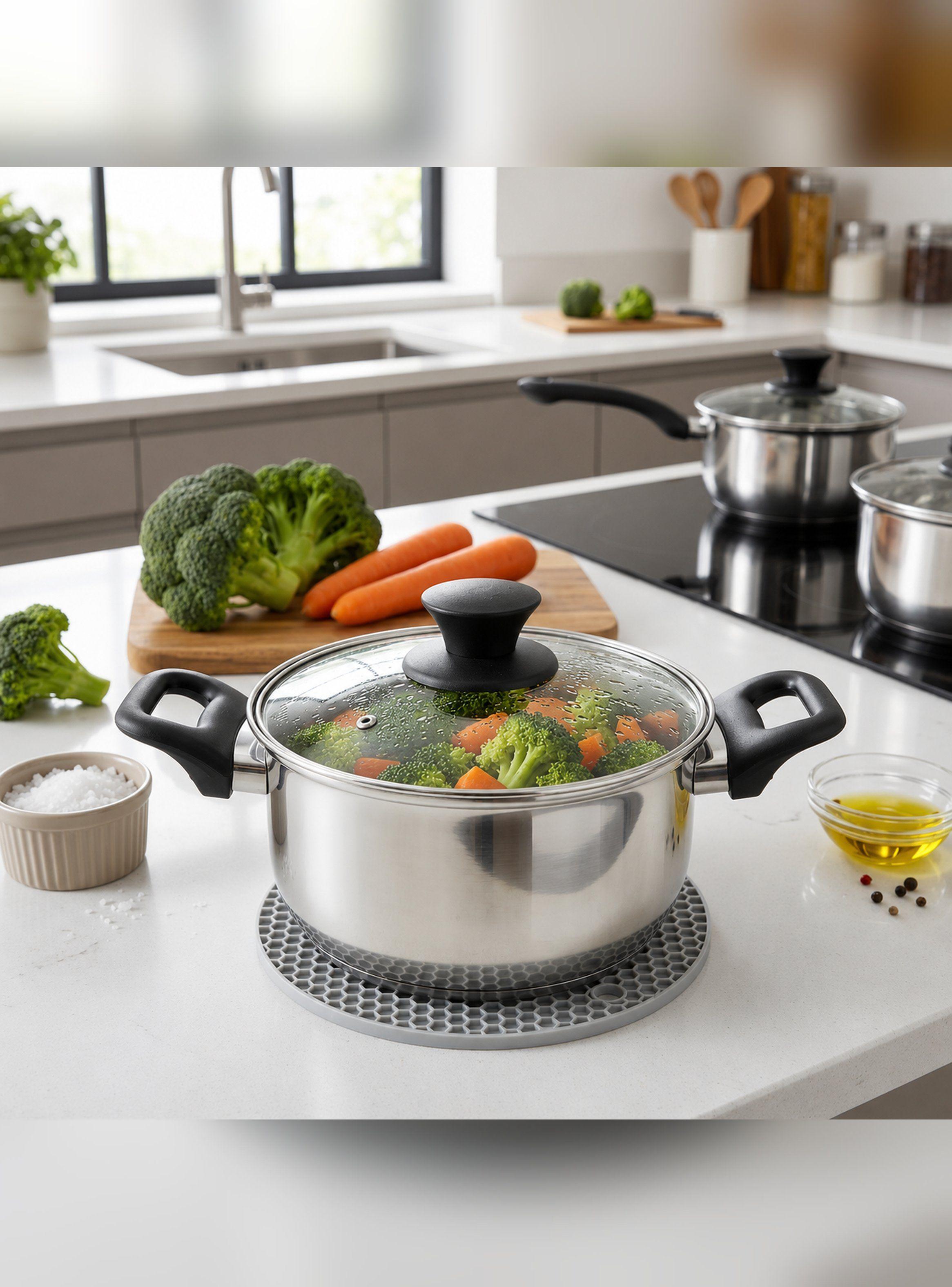 Bateria De Cocina Con Accesorios 7 Piezas Bali Marmicoc-4