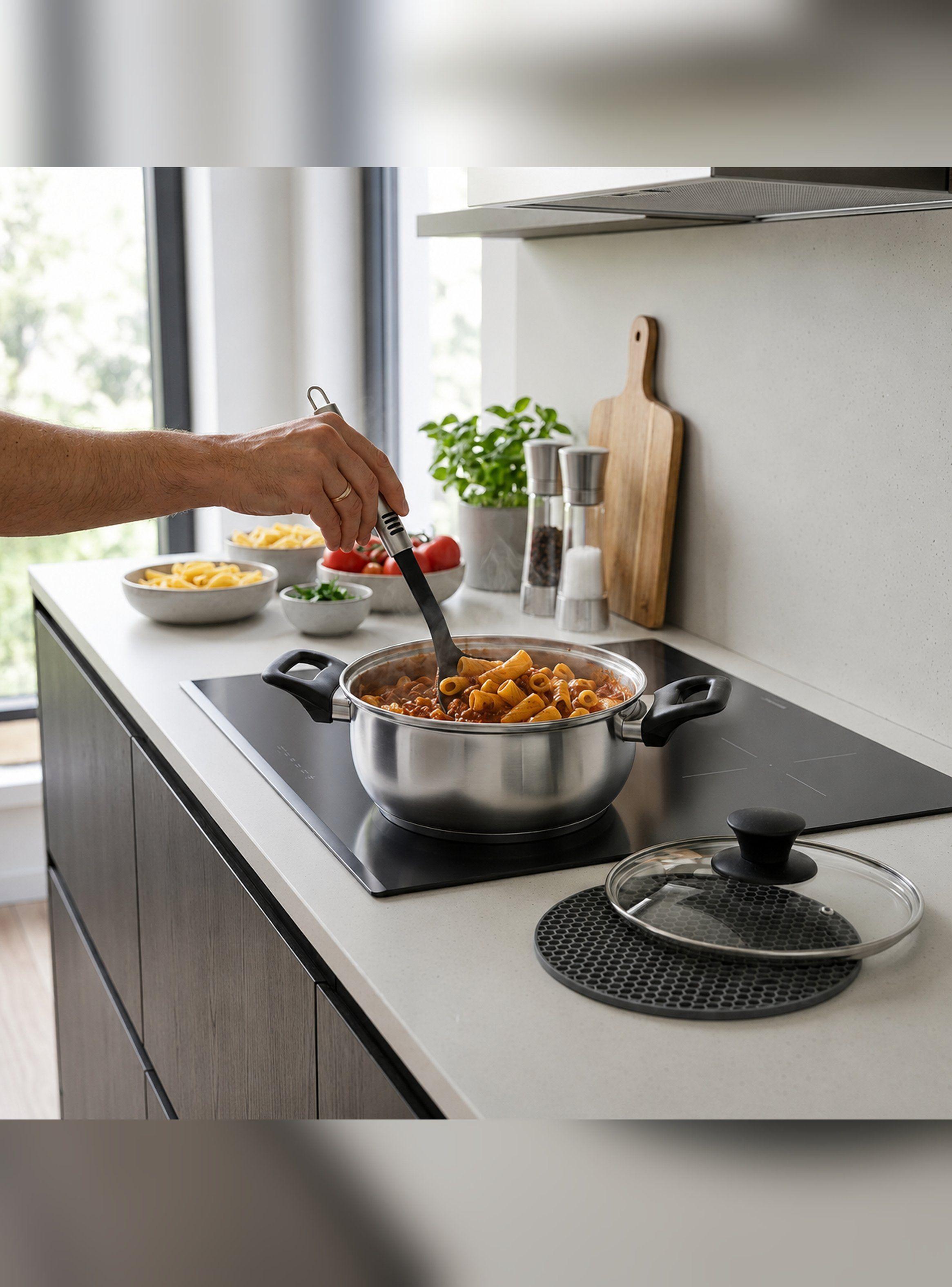 Bateria De Cocina Con Accesorios 7 Piezas Bali Marmicoc-6