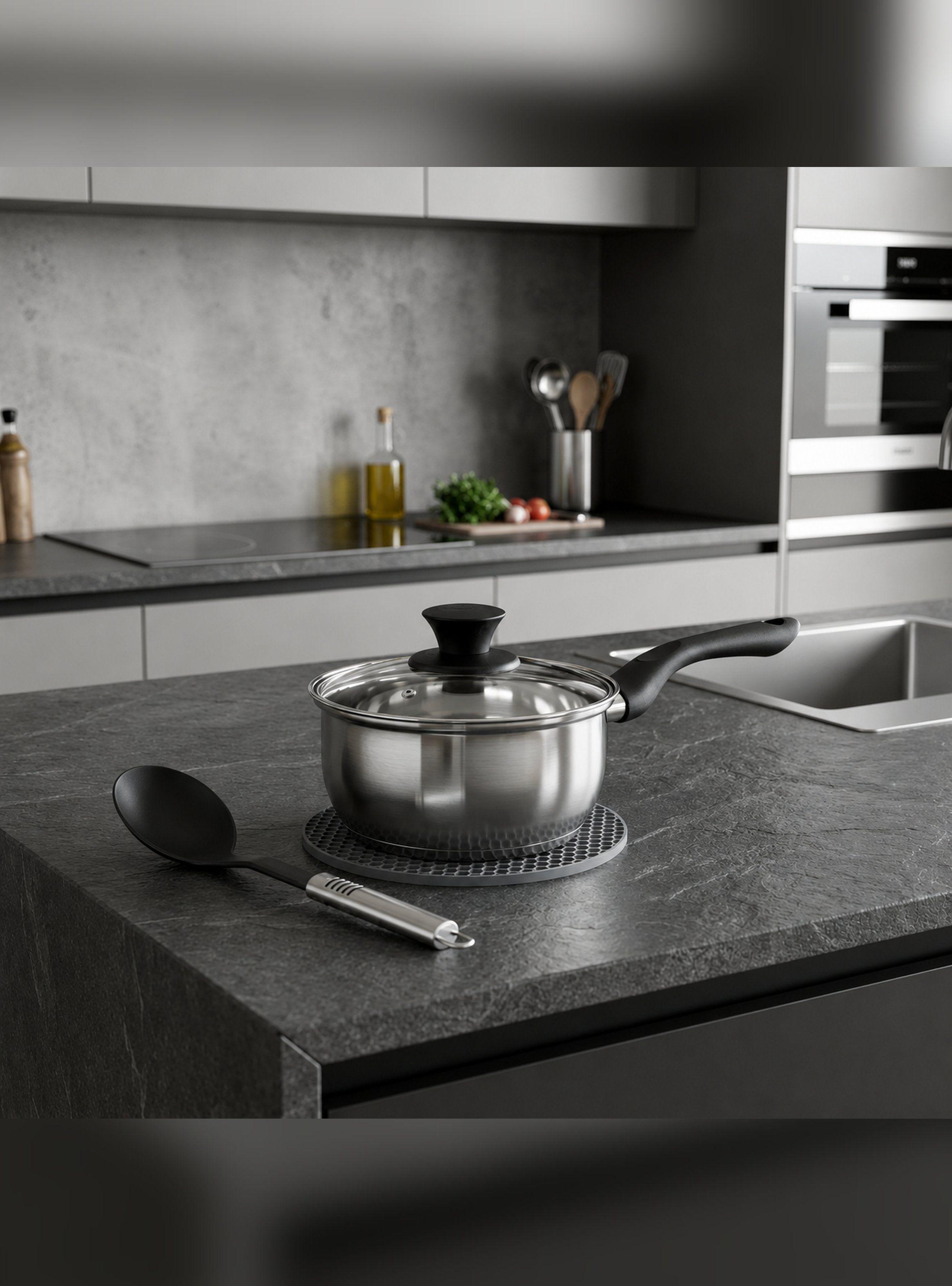 Bateria De Cocina Con Accesorios 7 Piezas Bali Marmicoc-8
