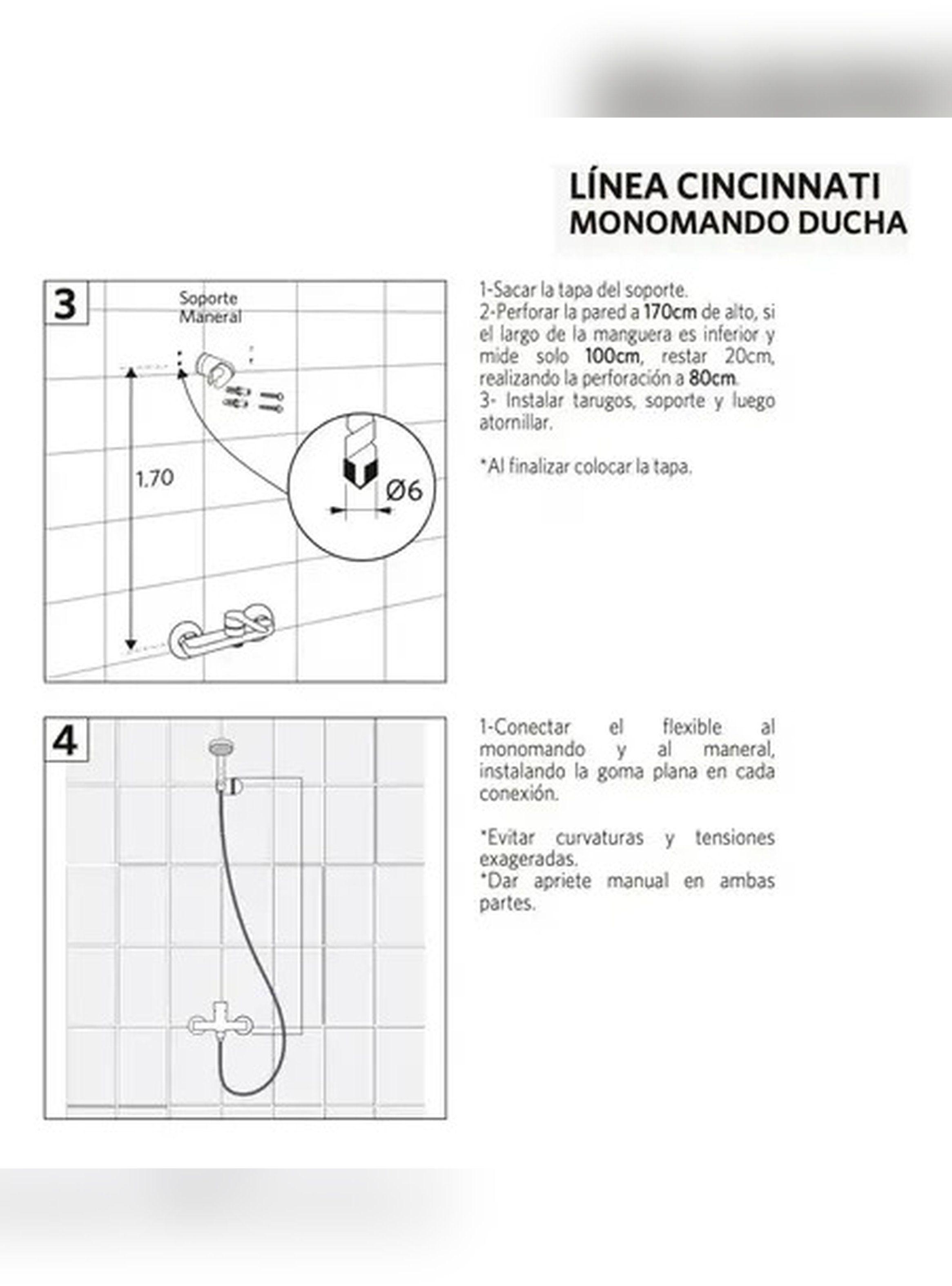 Monomando Ducha Cincinnati-5