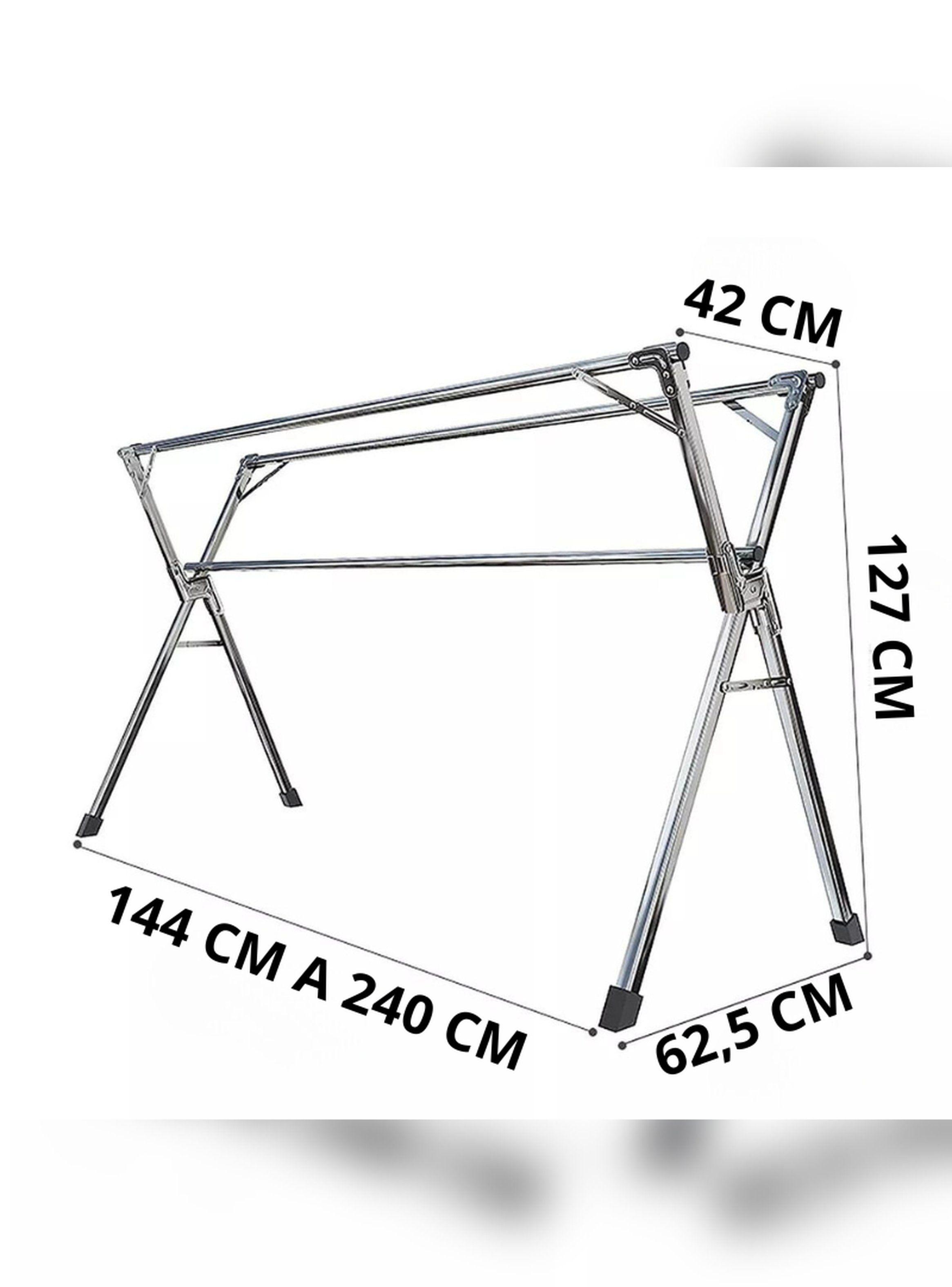 Tendedero De Ropa Extensible y Plegable Modelo X-9