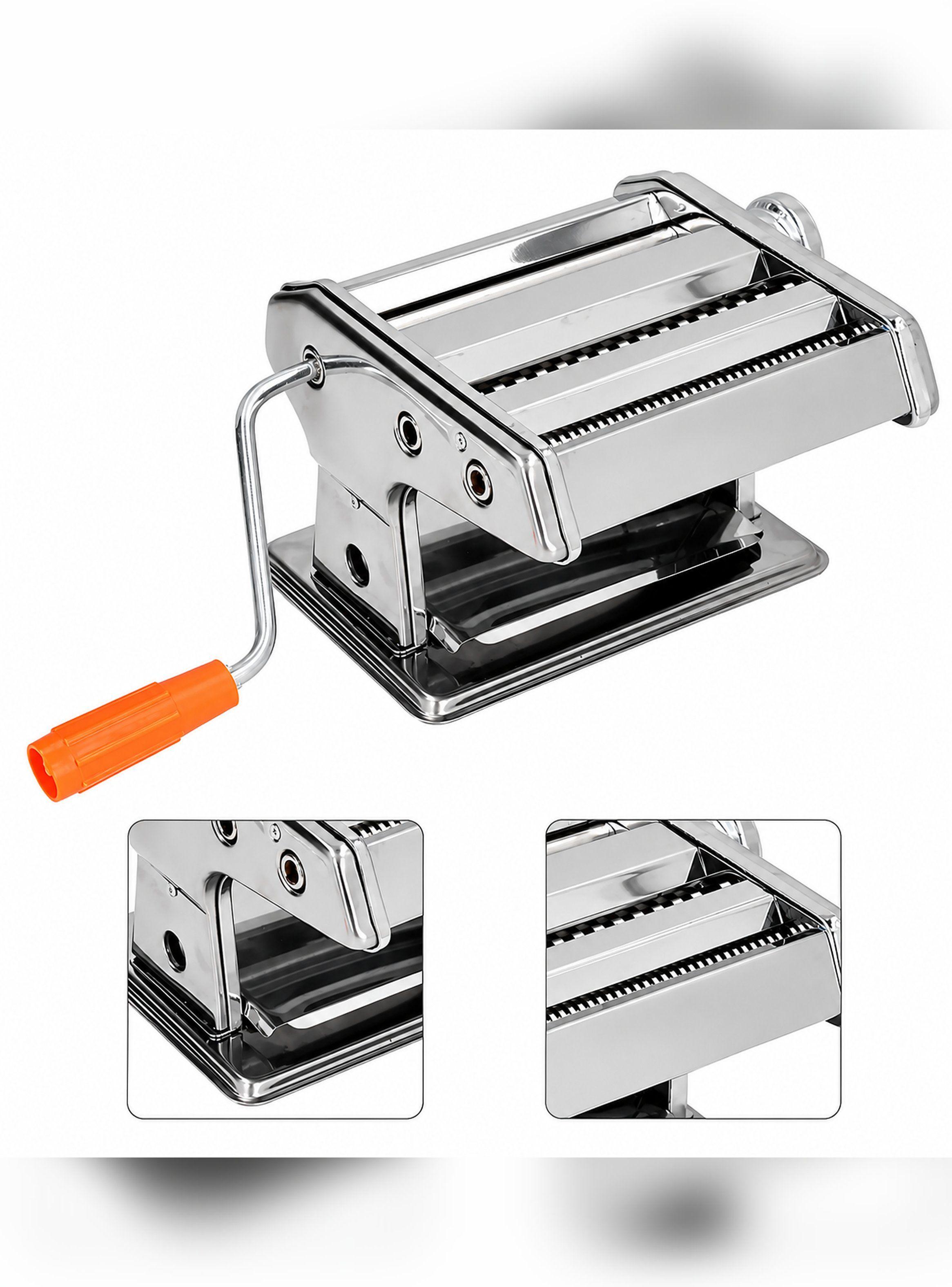 Maquina para amasar y cortador pasta spaghetti tallarines-4