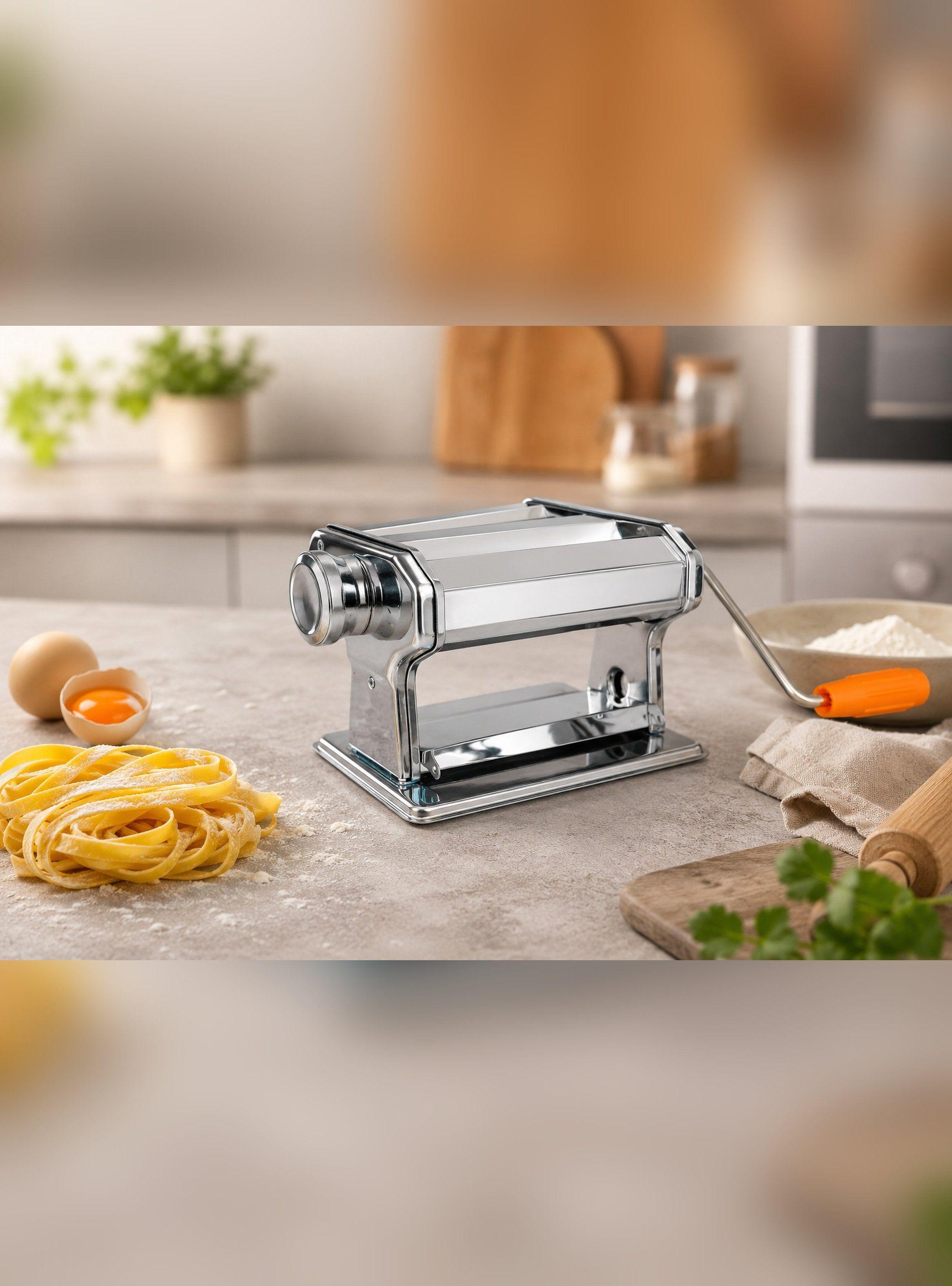 Maquina para amasar y cortador pasta spaghetti tallarines-6