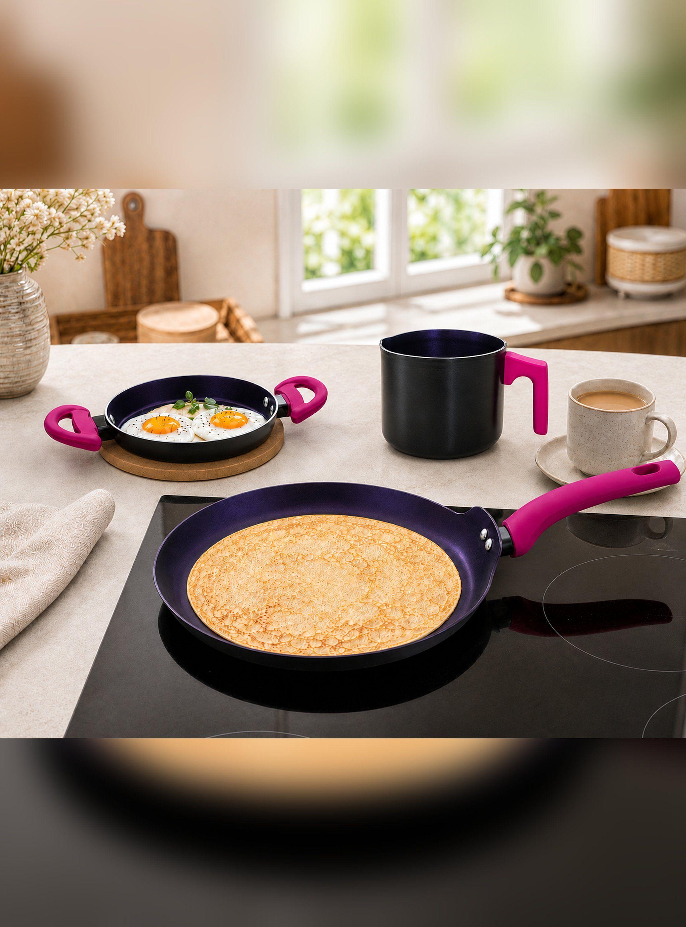 Batería de Cocina Vitta Cherry 11 Piezas Aluminio Forjado-2