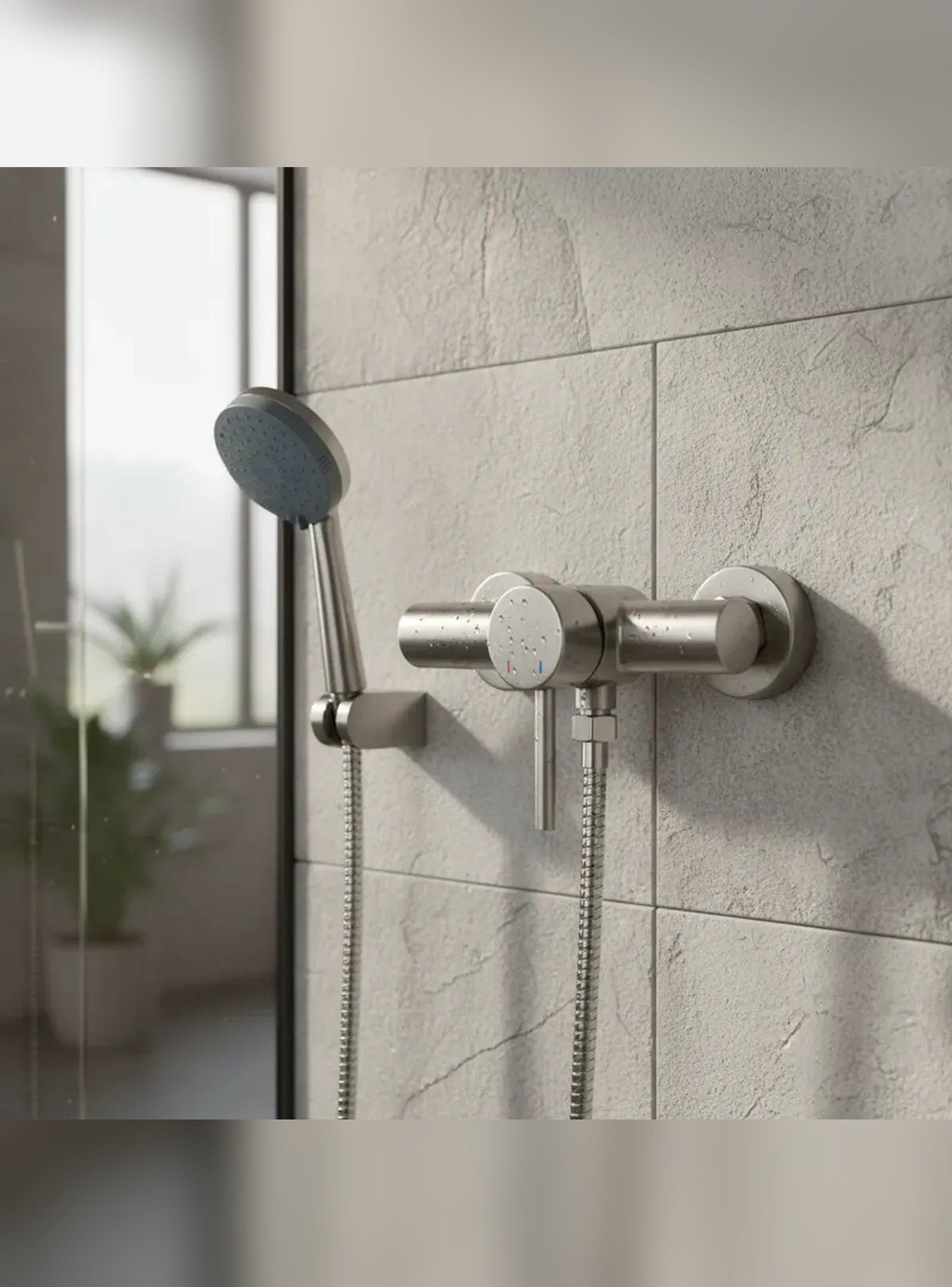 Monomando Llave Grifo Ducha Modelo Fiorenzo Marca Stretto-6