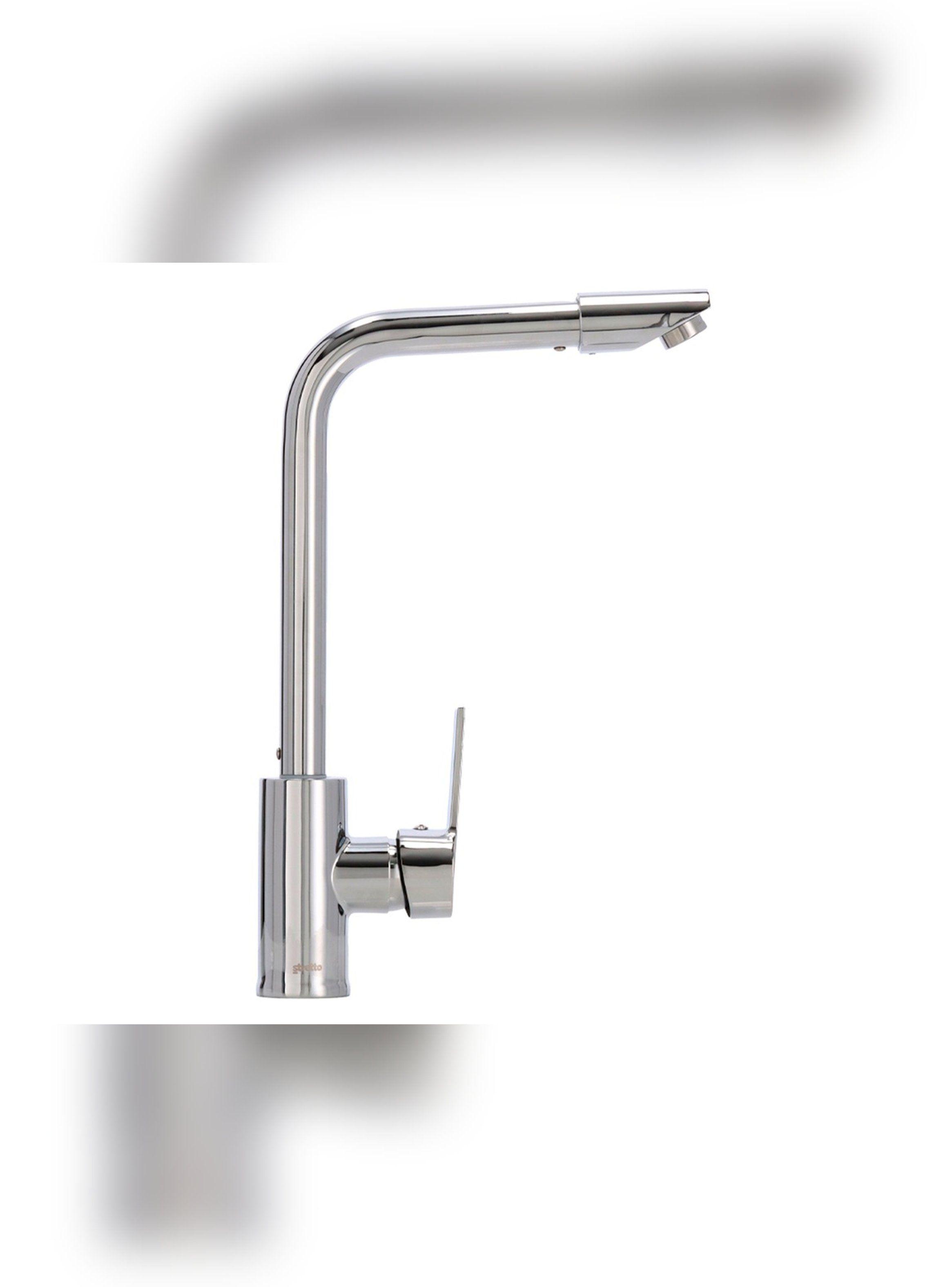 Monomando Llave Grifo Lavaplatos Modelo Maiori Stretto Cromo-0