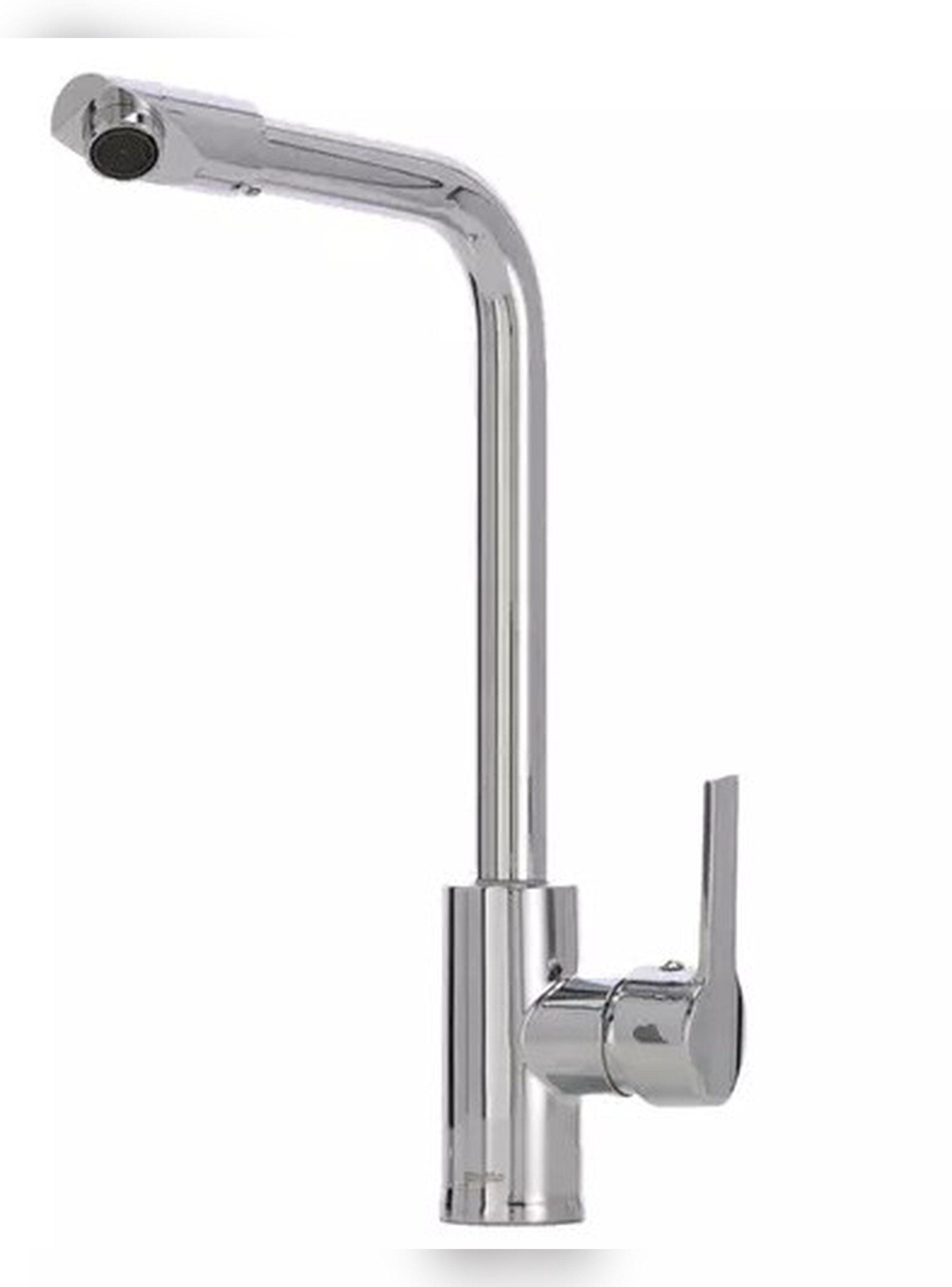 Monomando Llave Grifo Lavaplatos Modelo Maiori Stretto Cromo-1
