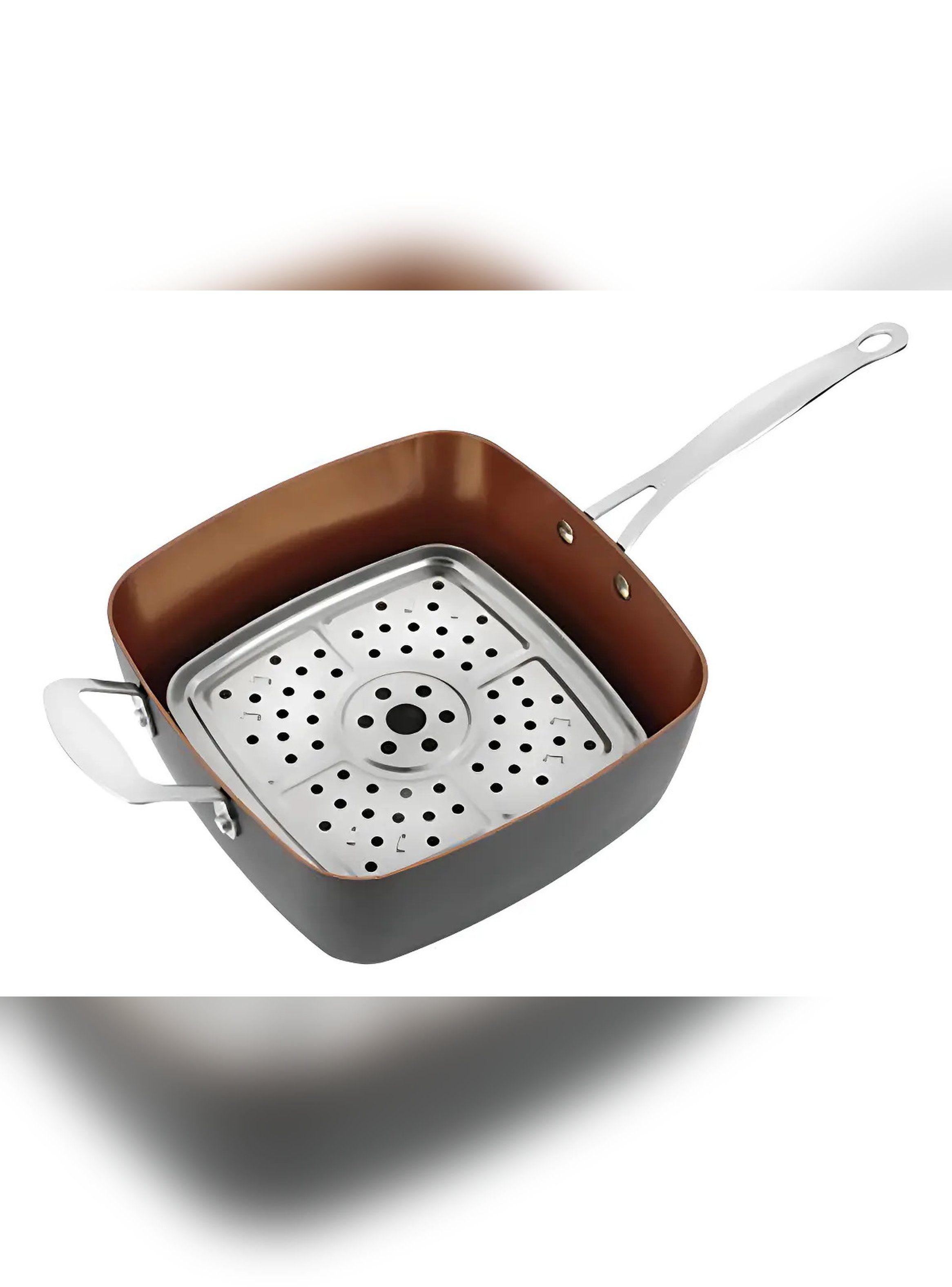 Olla Multiusos Marmicoc 24 cm 4L Antiadherente Acero-8