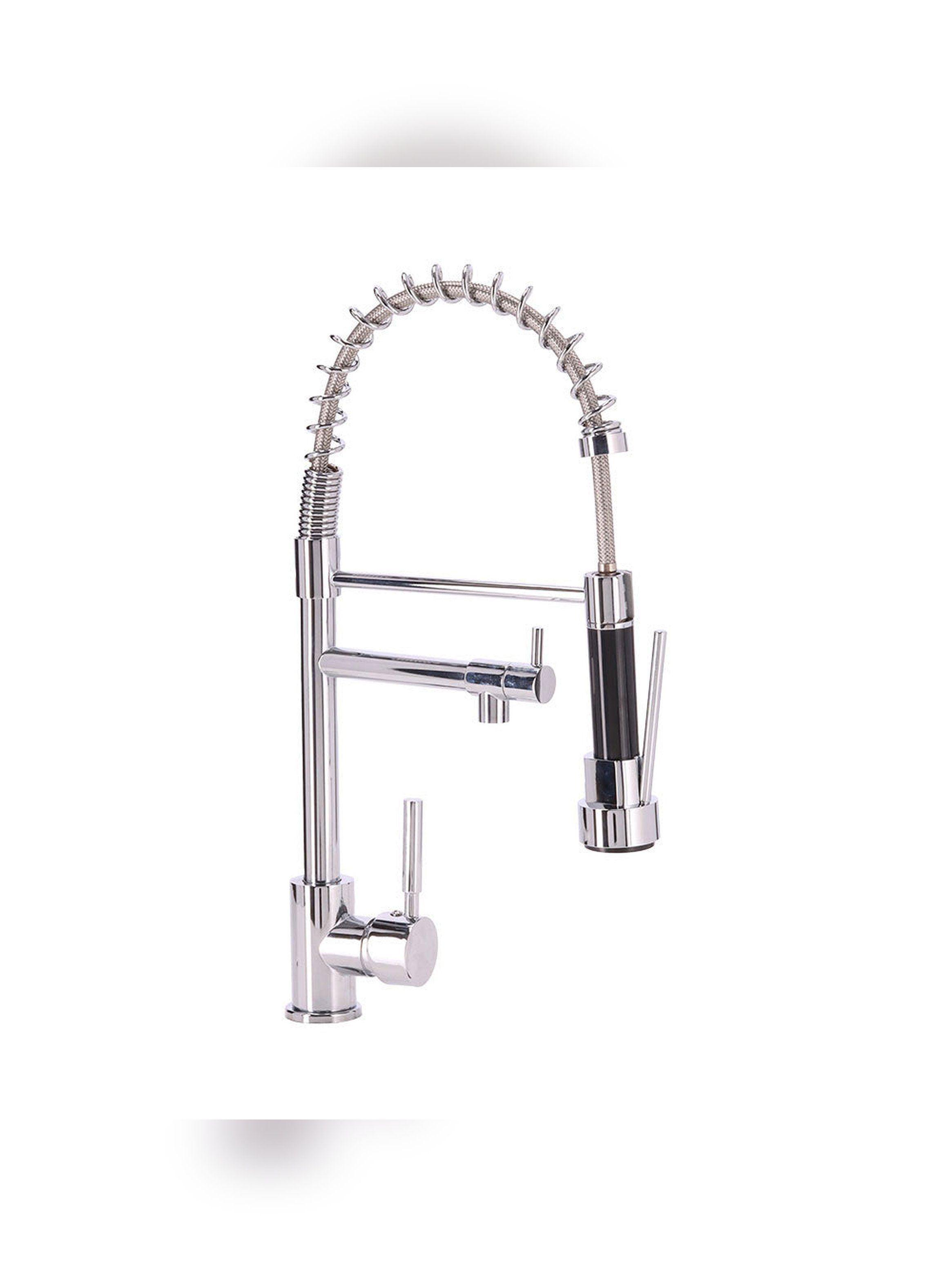 Monomando Llave Grifo Lavaplatos Extraíble Bangor Marca PMB-1