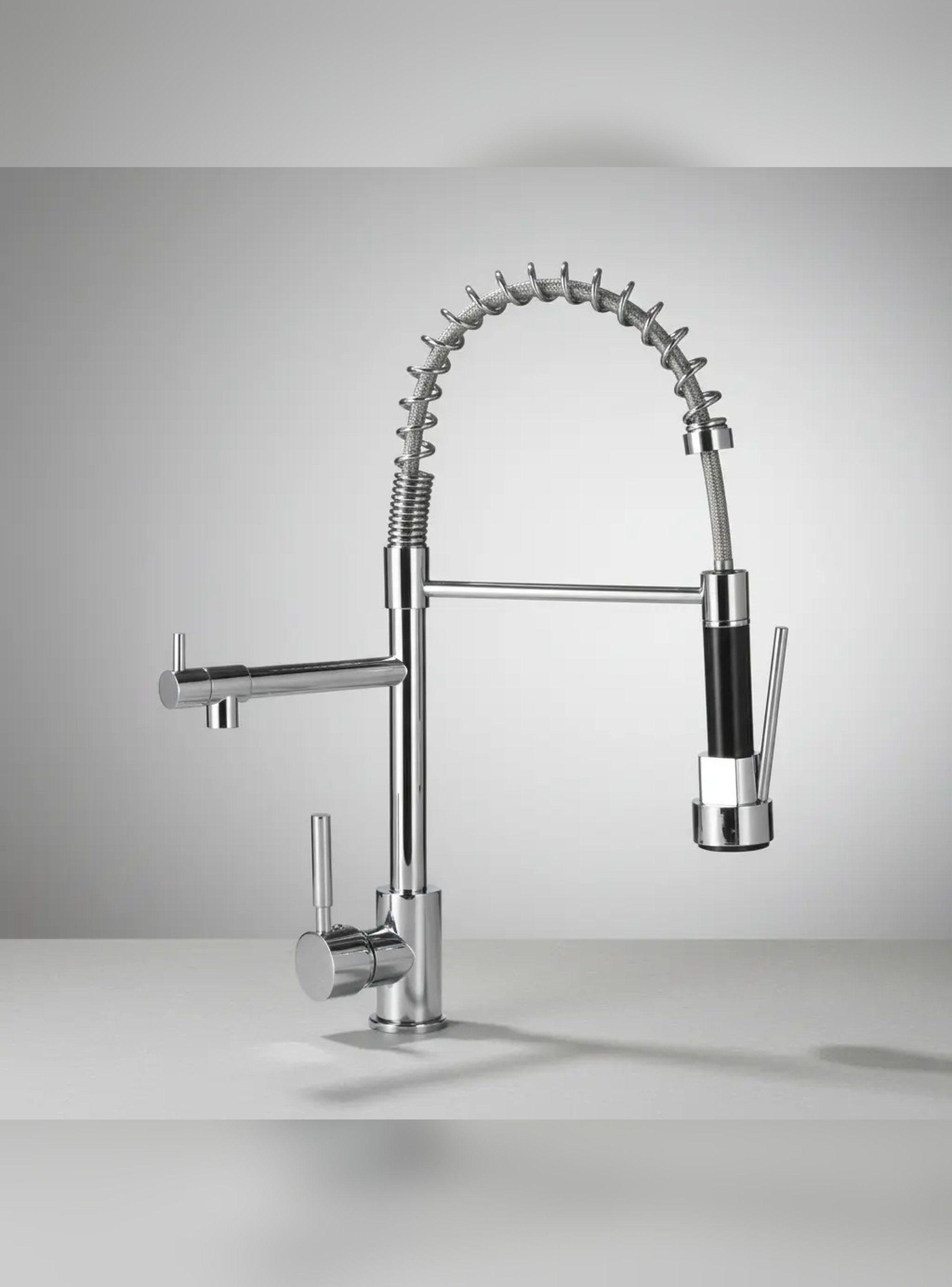 Monomando Llave Grifo Lavaplatos Extraíble Bangor Marca PMB-2