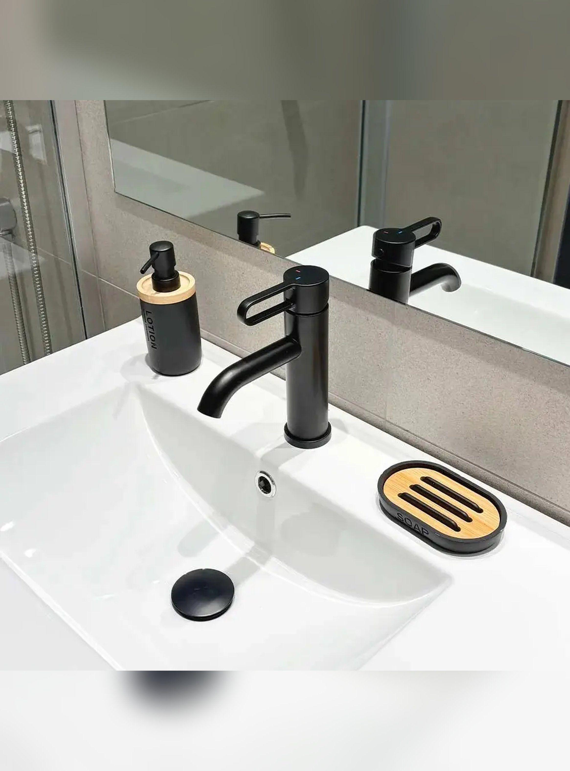 Monomando Llave Grifo Lavamanos Modelo Rizzo Marca Stretto-2