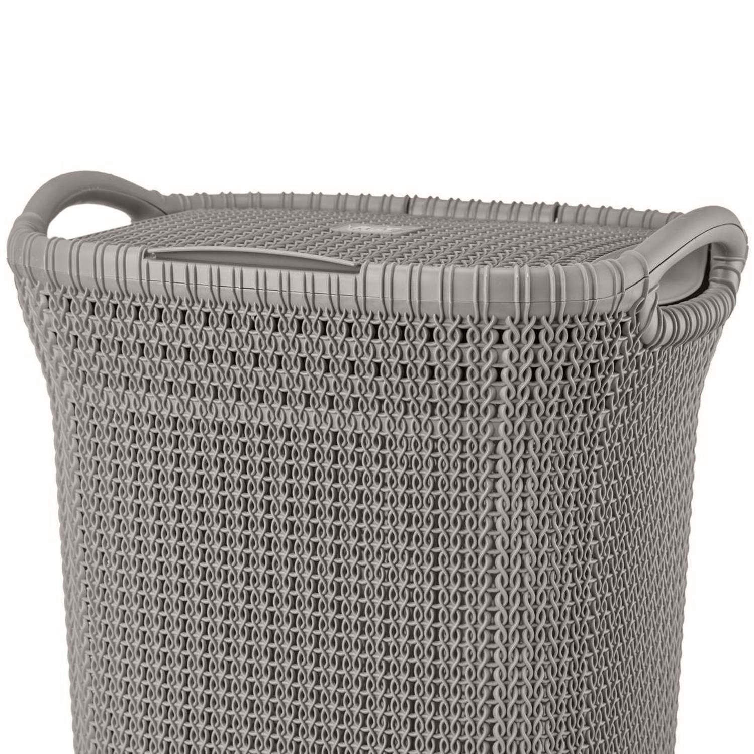 Cesto Canasto Para Ropa Khipu 60 Lts Con Tapa-2