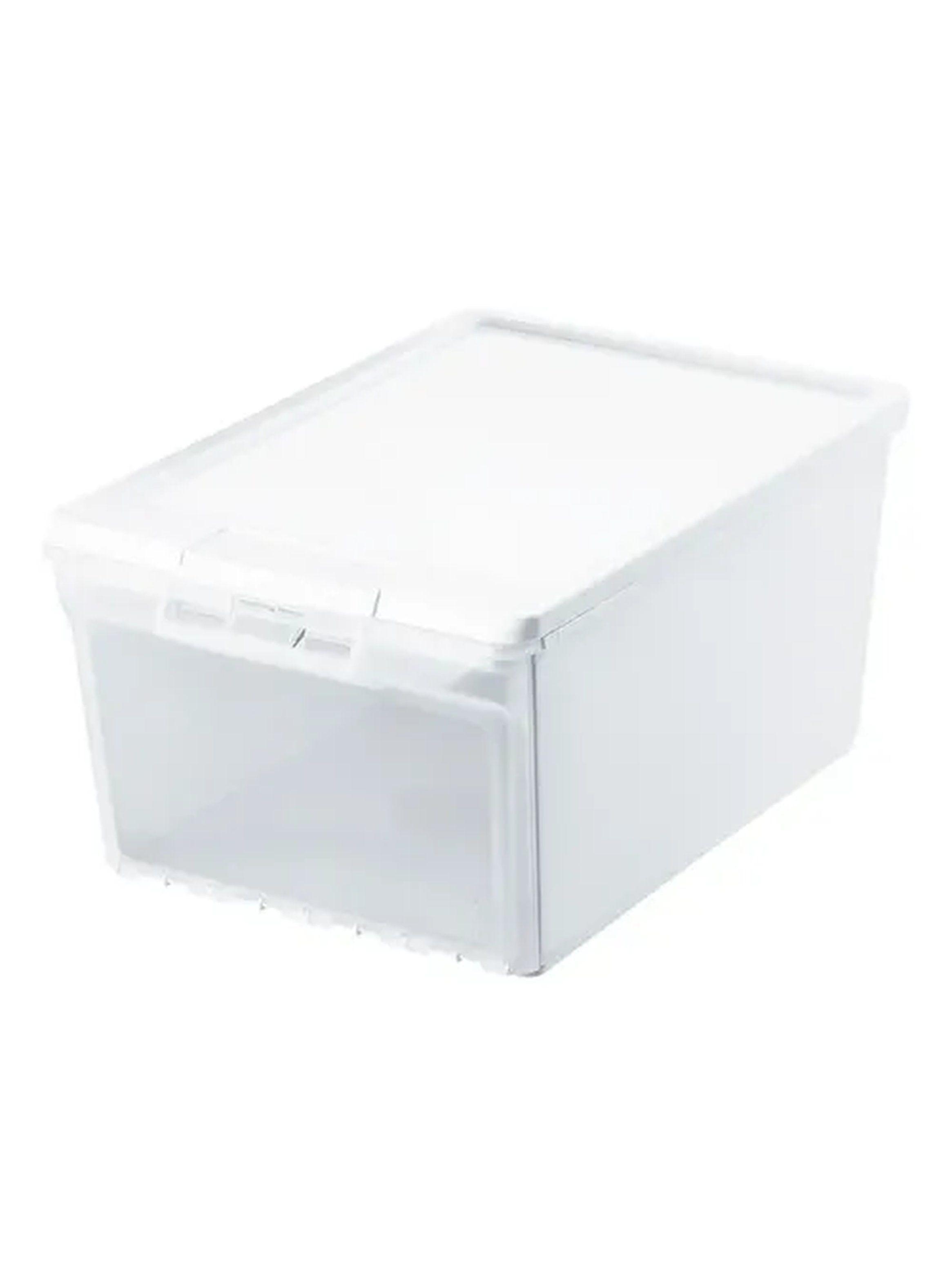 Caja Multiusos con Tapa Blanca Reyplast Luxor Zapatos-1