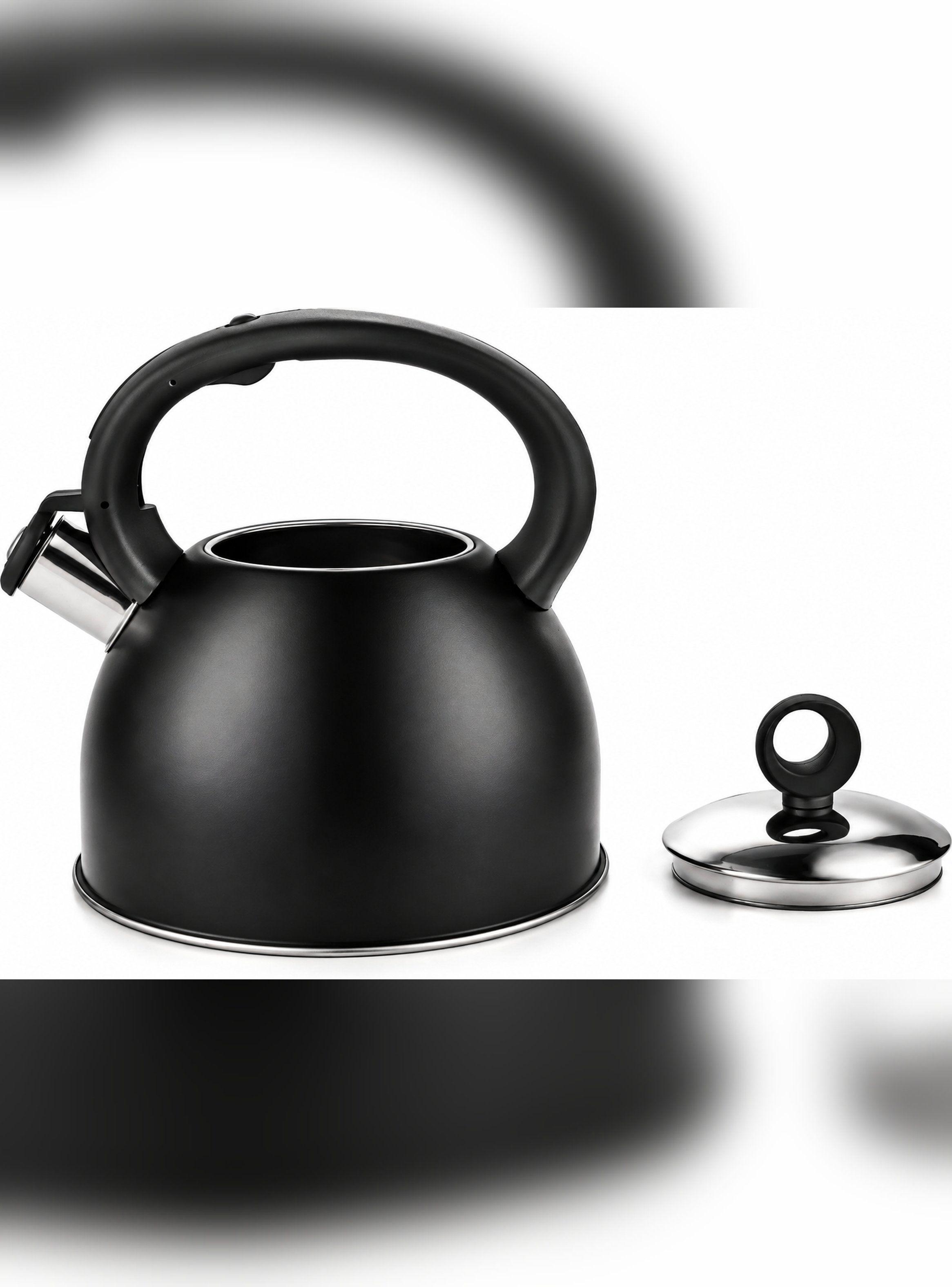 Tetera 2,5 Litros Acero Inoxidable Modelo Dark Marca Vitta-7