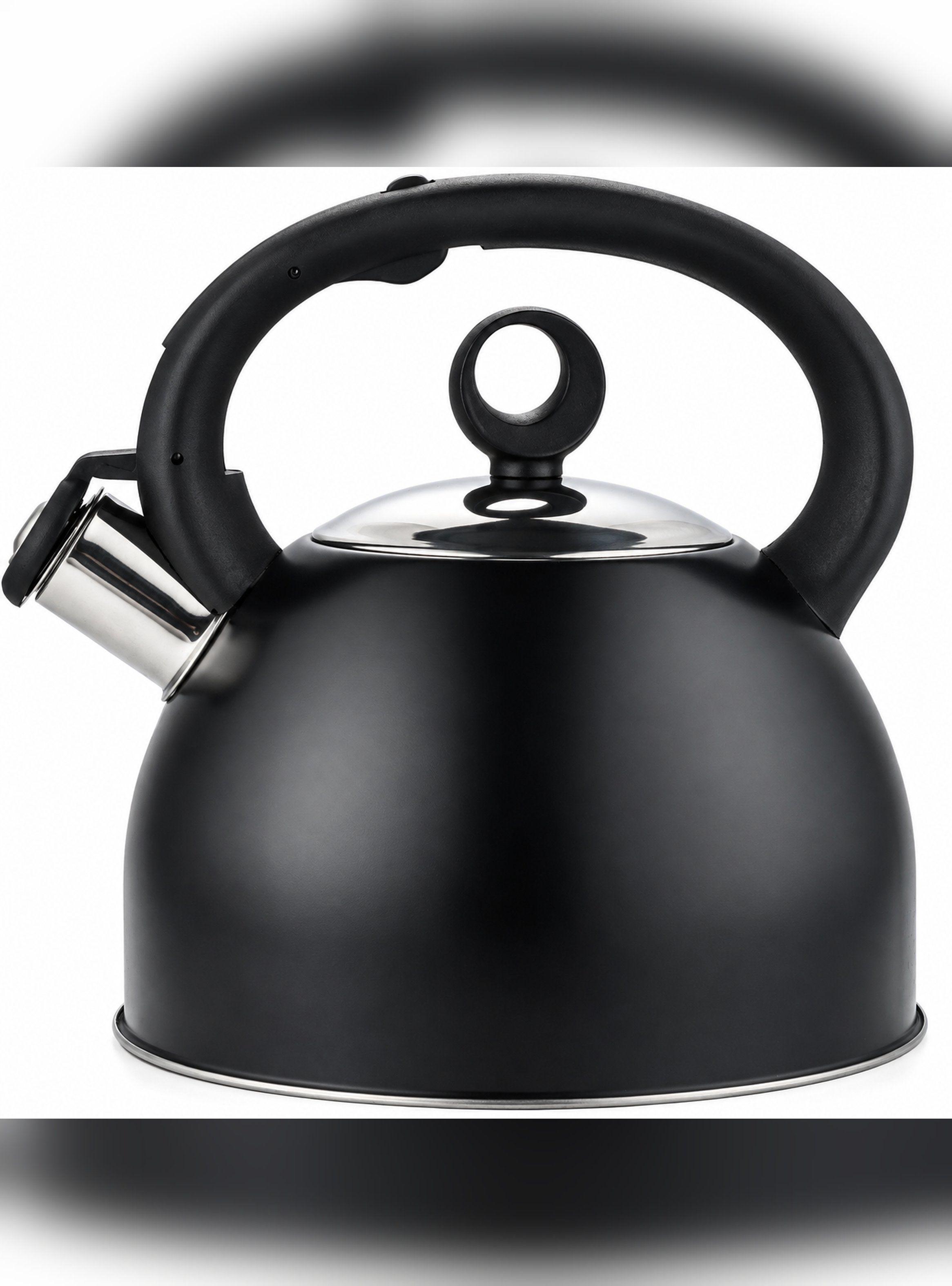 Tetera 2,5 Litros Acero Inoxidable Modelo Dark Marca Vitta-8
