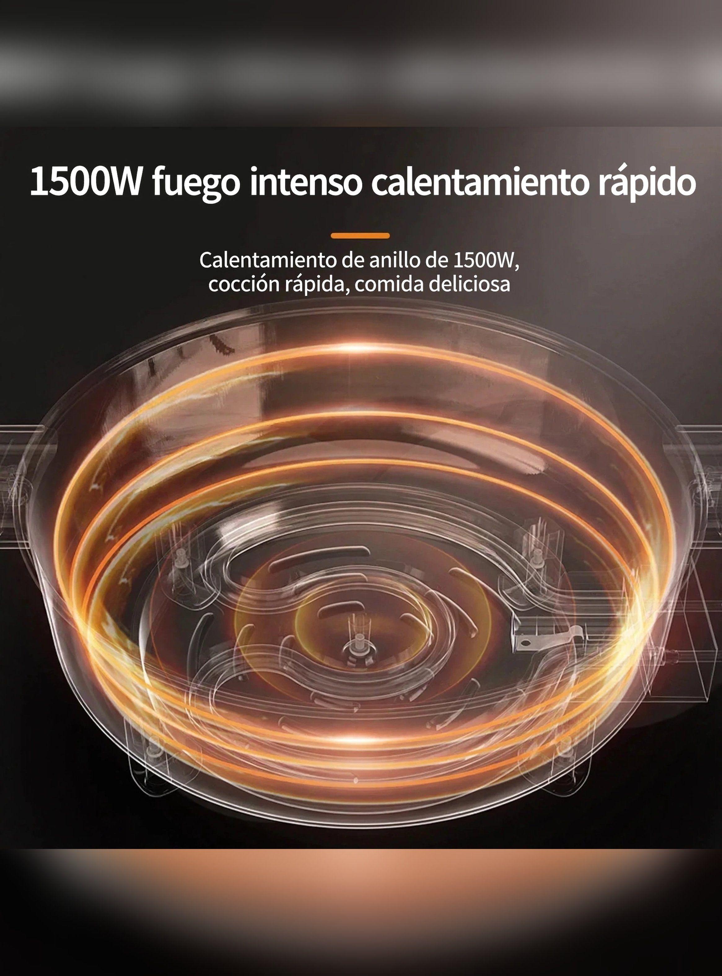 Sartén Eléctrico Multifunción Aluminio 30cm 1500w 5l Sokany-8