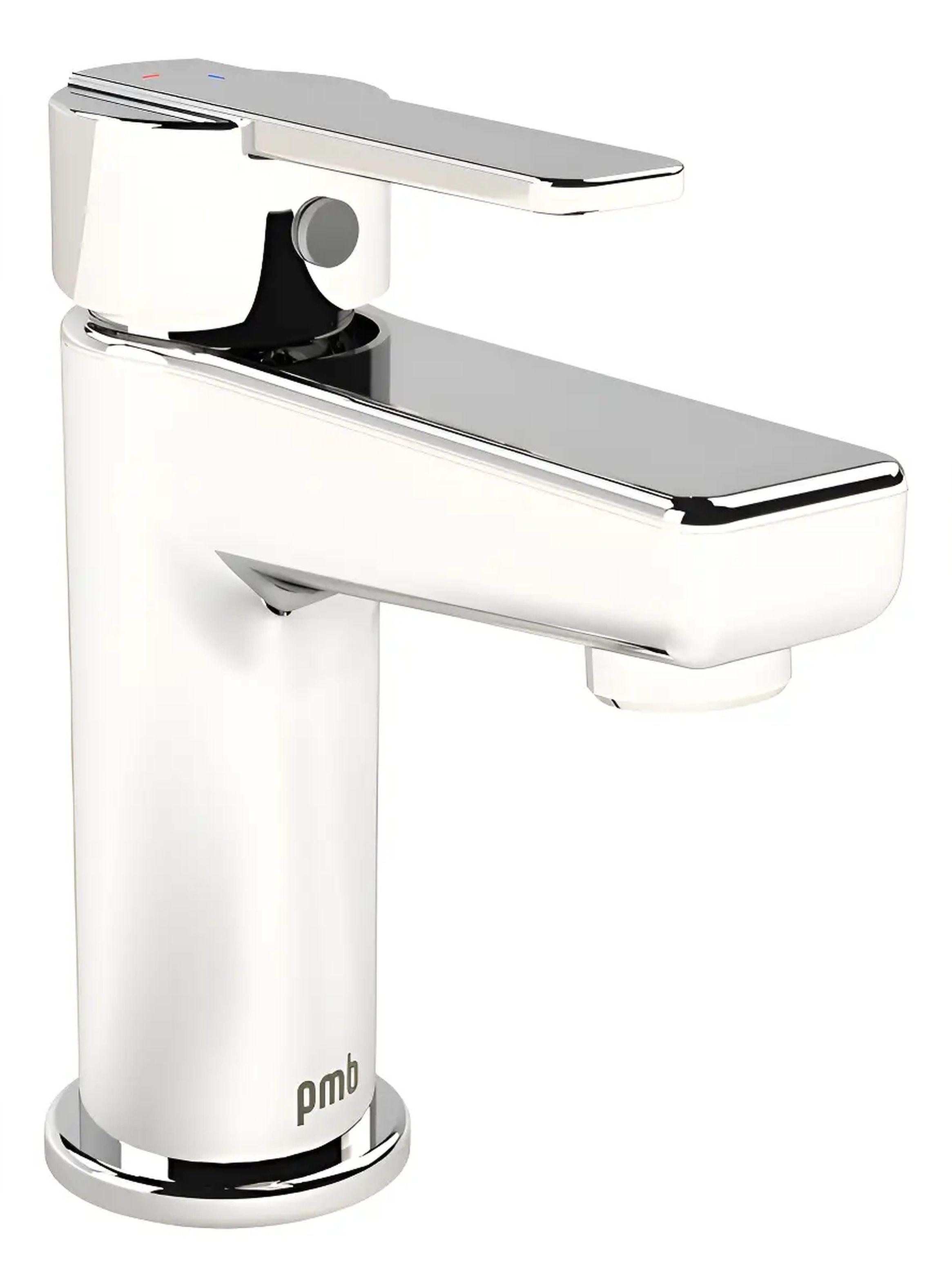 Monomando Llave Grifo Lavamanos Modelo High Dallas Marca PMB-0