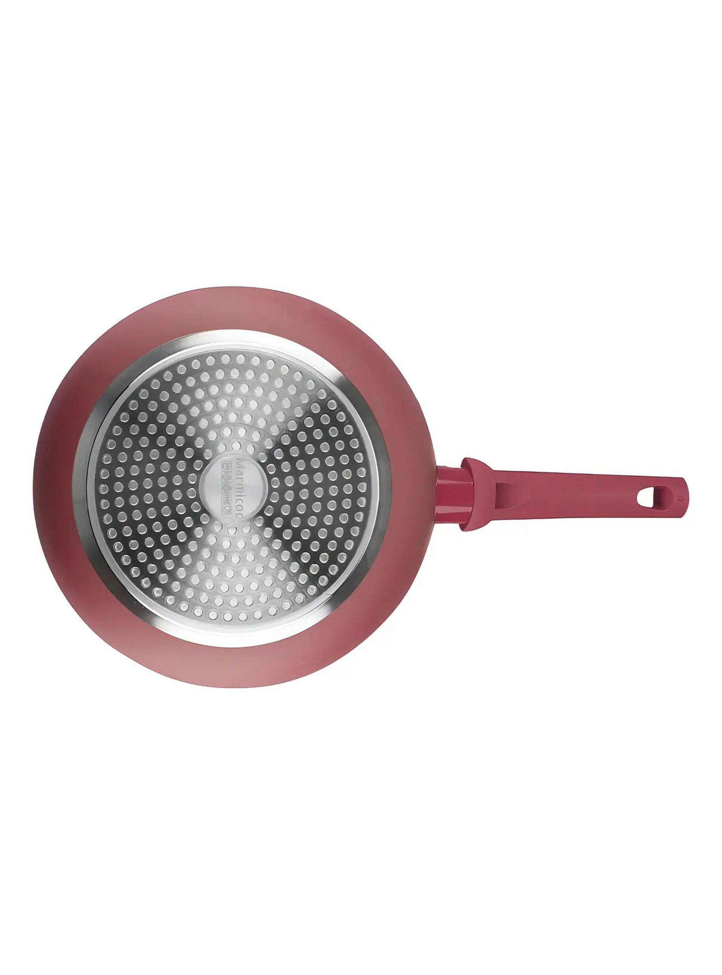 Batería De Cocina 7 Piezas Marmicoc Spring Rojo-7