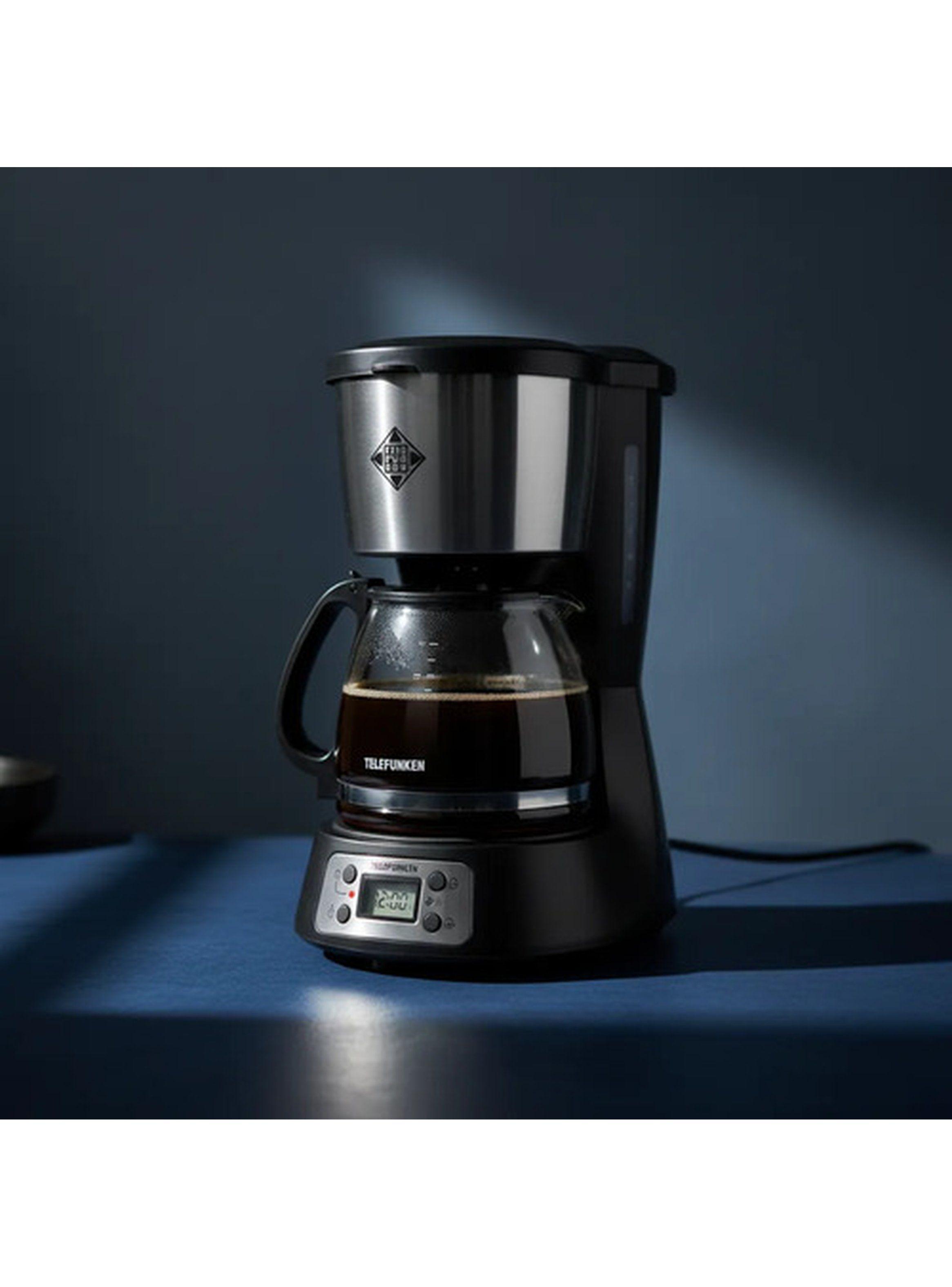 Cafetera Electrica Digital Telefunken Venecia Negro-2