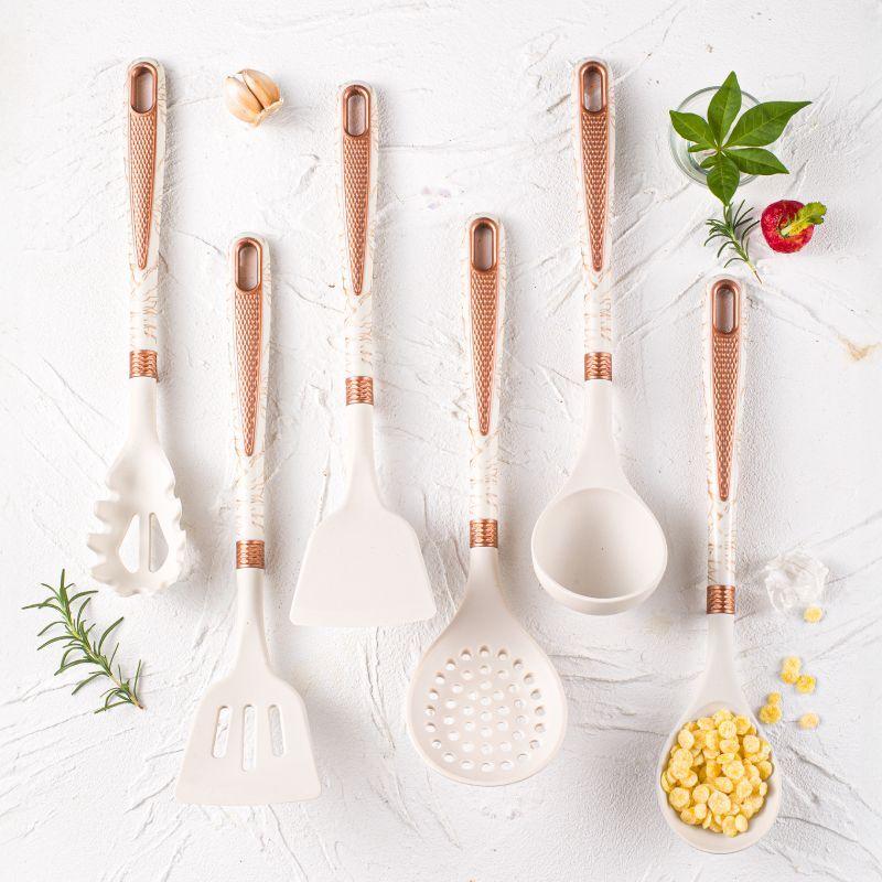 Set Utensilios De Cocina 7 Piezas Con Soporte De Metal-4
