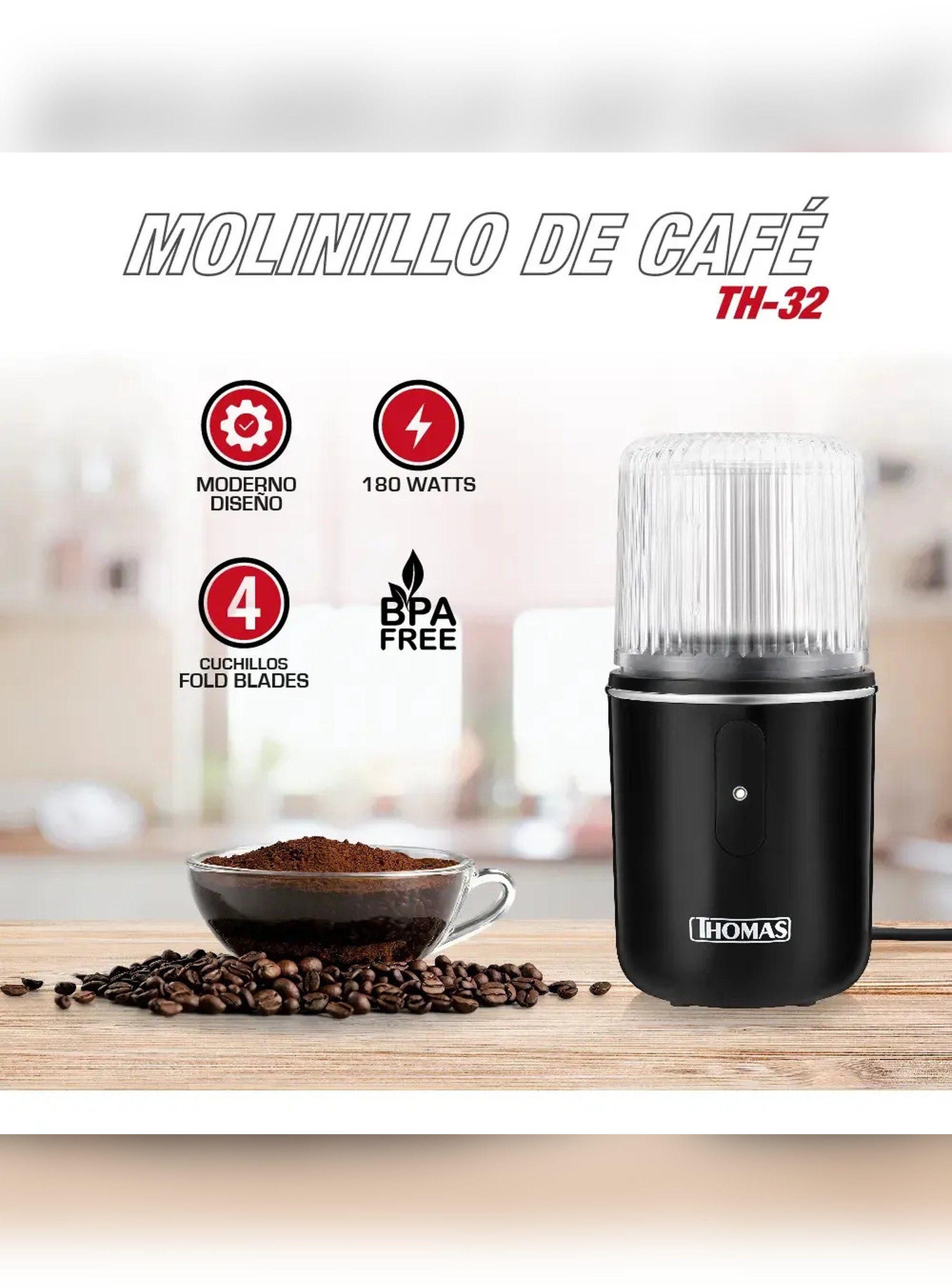 Molinillo Café Eléctrico Thomas TH-32 180W Moledor Granos-2