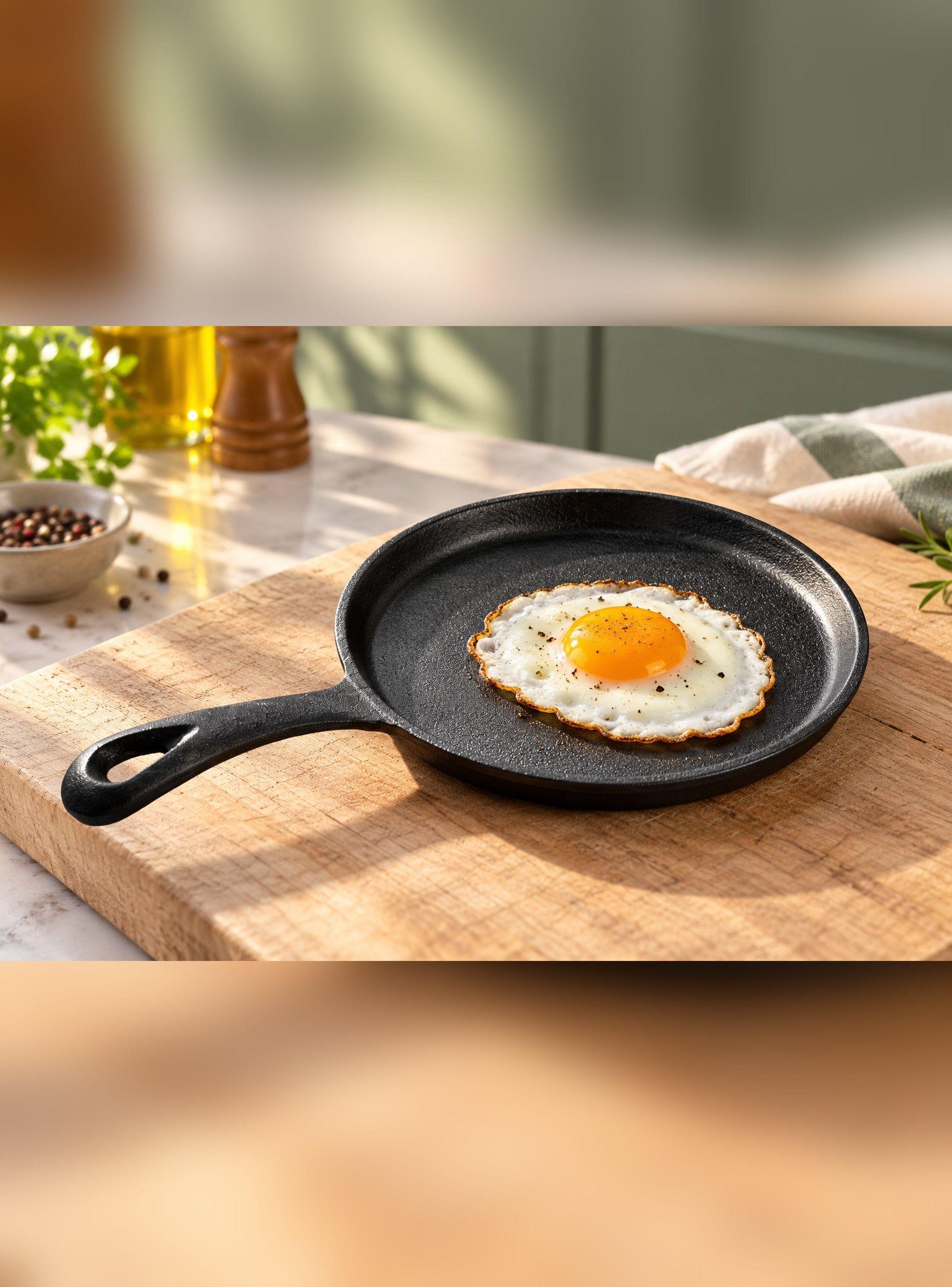Sartén de Fierro Fundido Bolton 16 cm Inducción y Horno-1