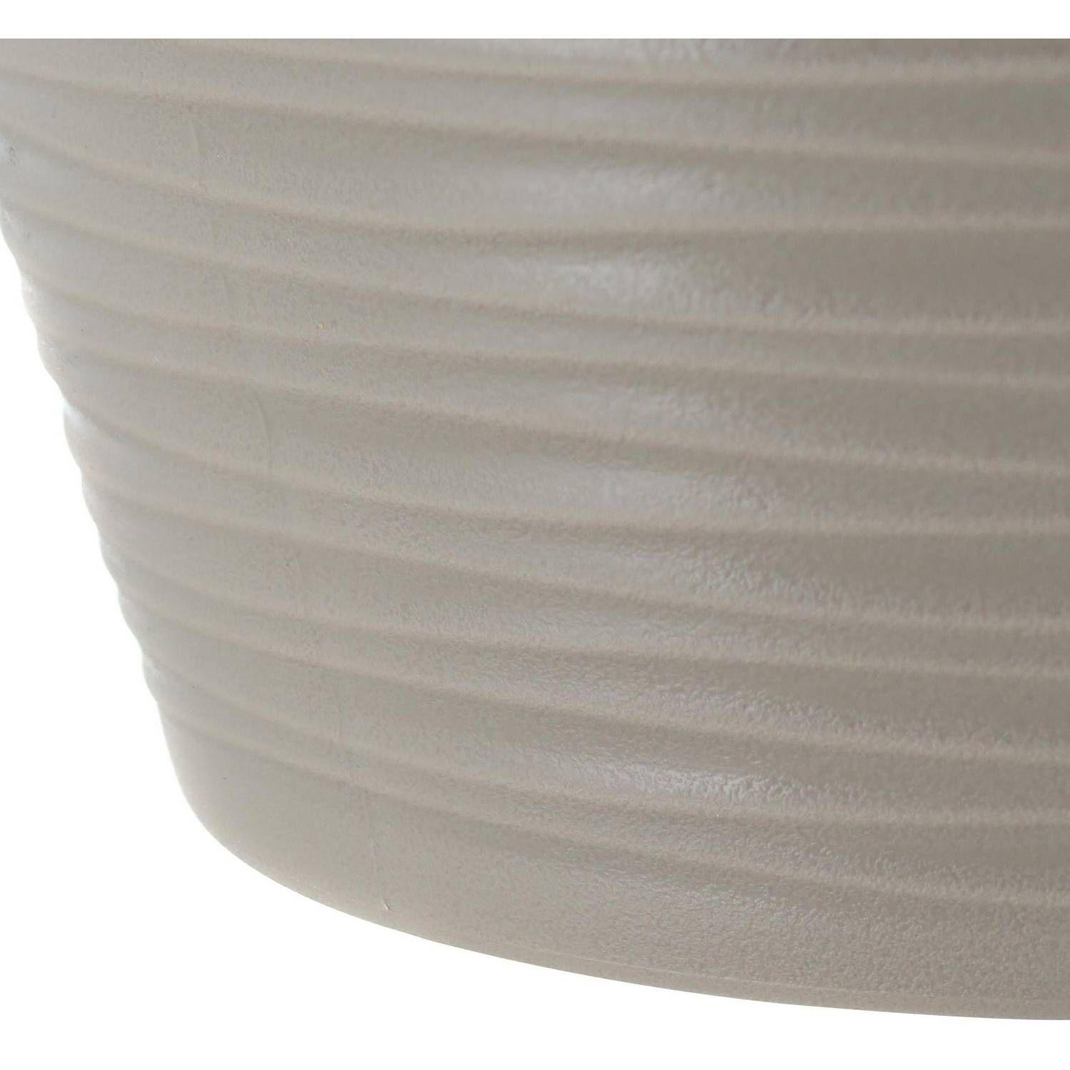 Maceta Macetero  Molde Plastico Circular Estilo Piedra-2