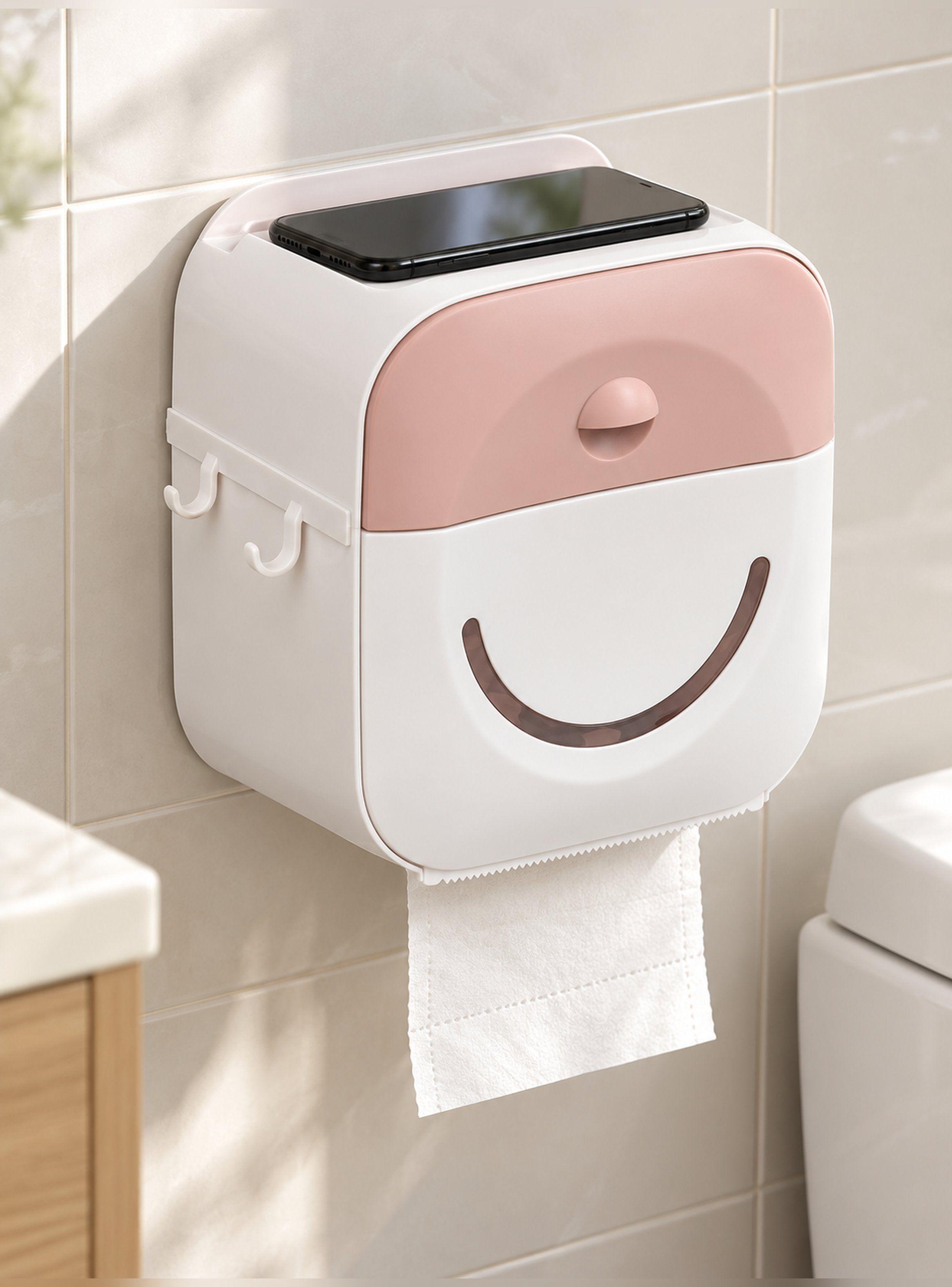 Porta Papel Higiénico Dispensador De Confort/toallas Moderno-2