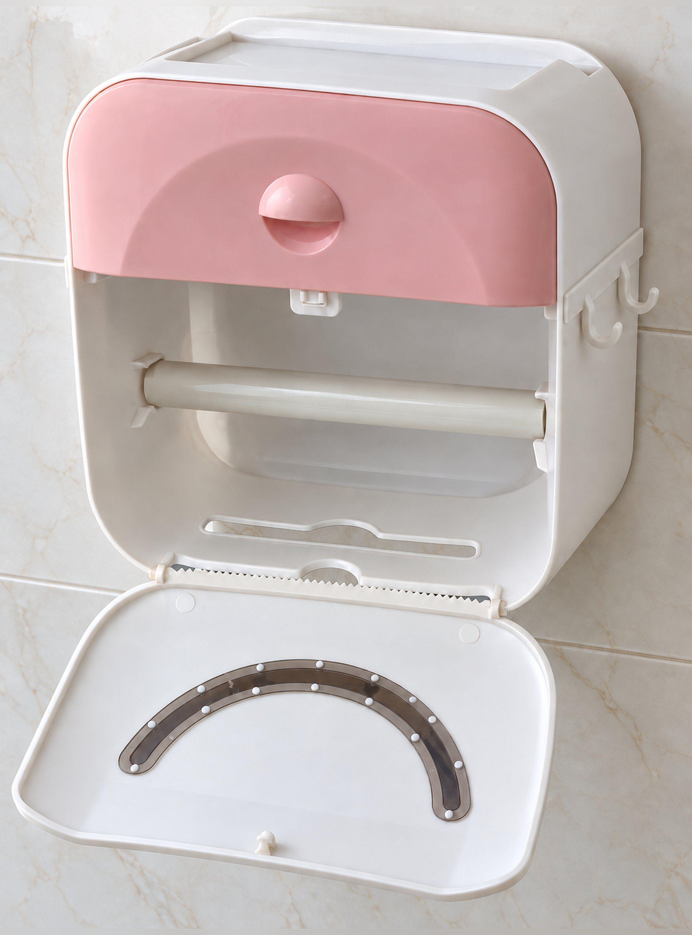 Porta Papel Higiénico Dispensador De Confort/toallas Moderno-5
