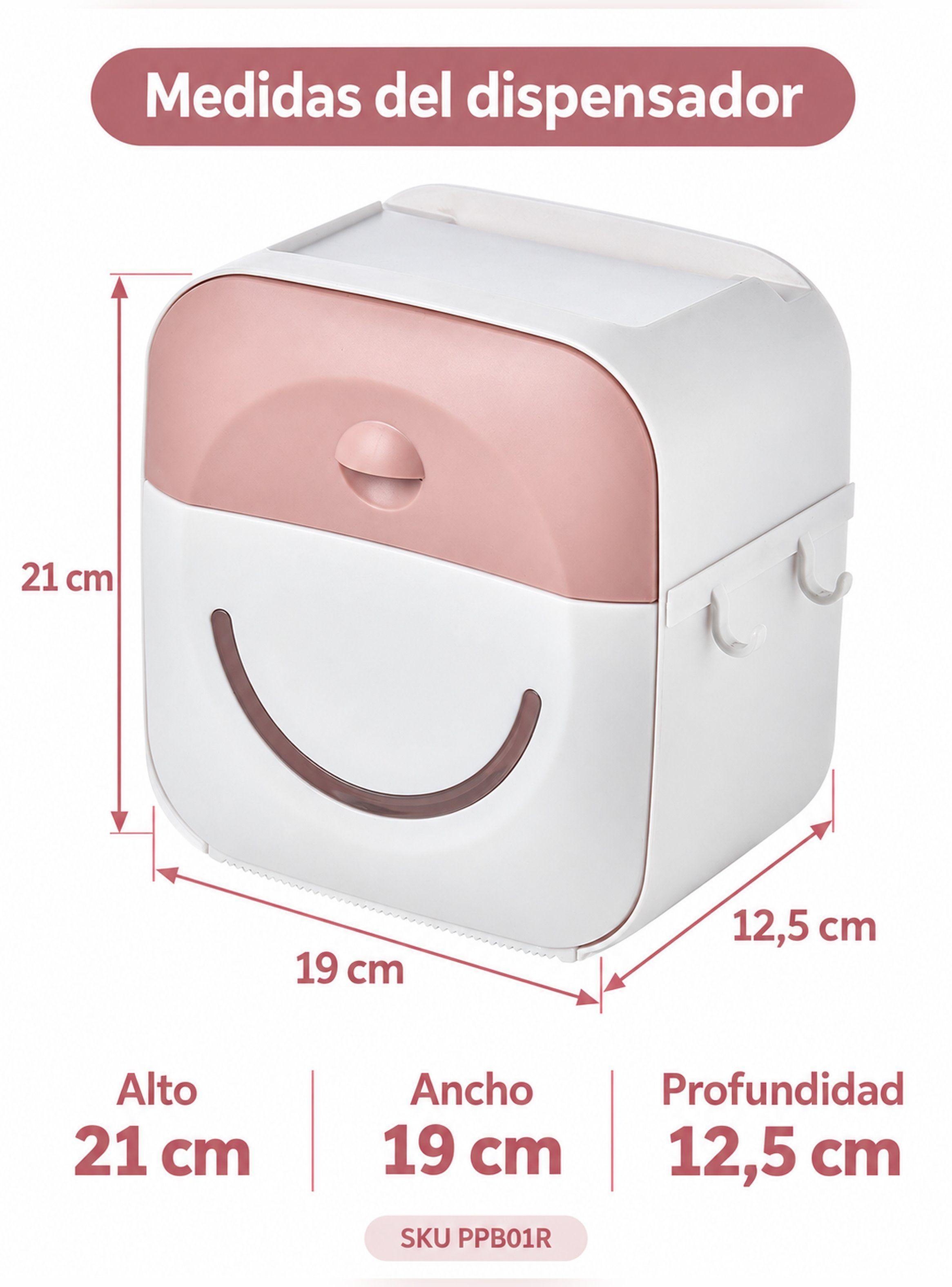 Porta Papel Higiénico Dispensador De Confort/toallas Moderno-7