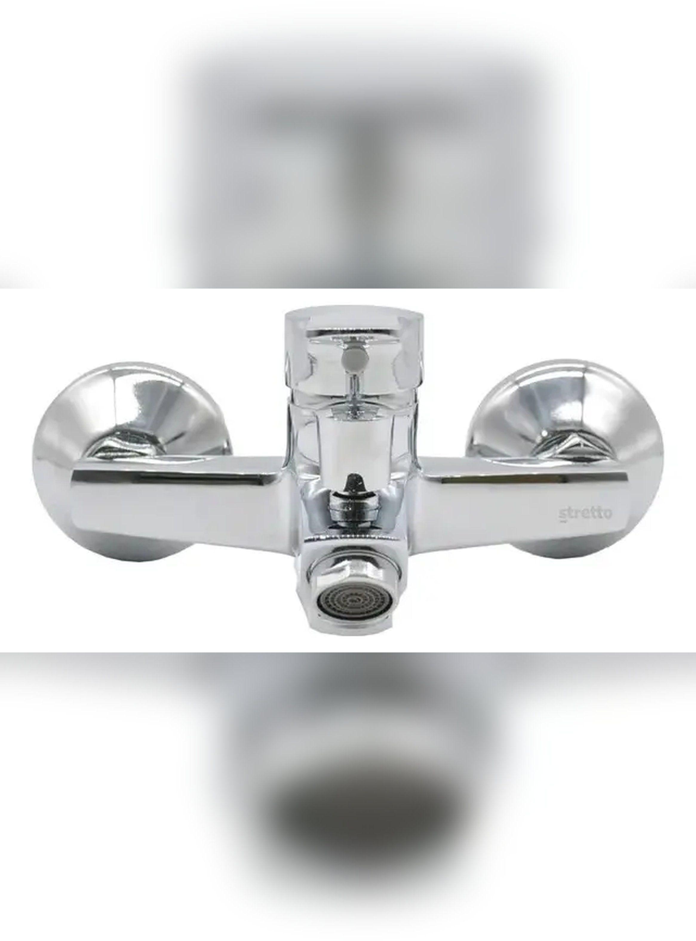 Monomando Llave Grifo Tina Ducha Modelo Arezzo Stretto-3