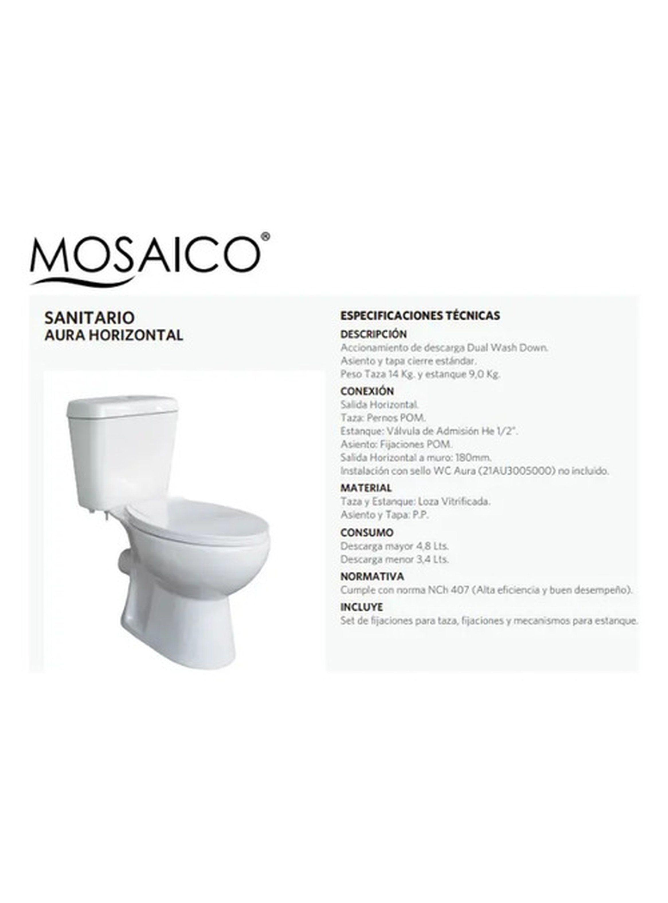 Asiento y Tapa PP para WC Modelo Aura Stretto-4