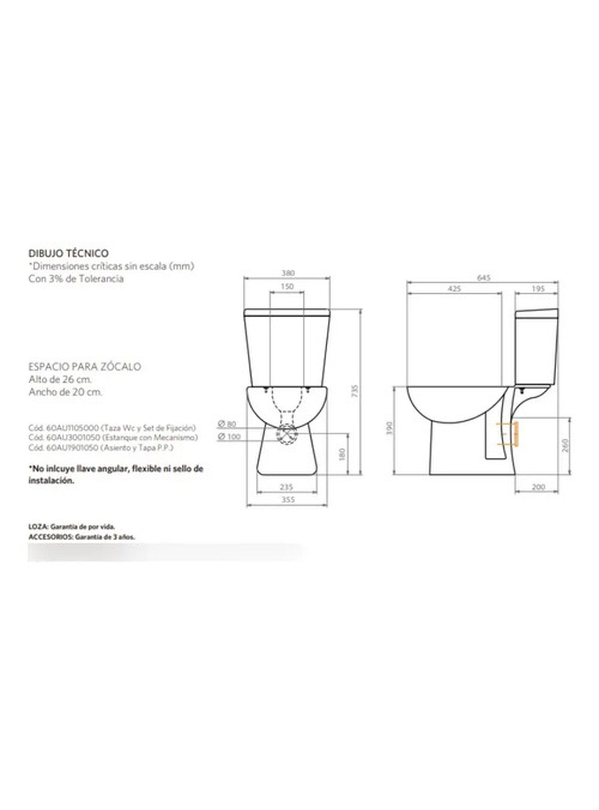 Asiento y Tapa PP para WC Modelo Aura Stretto-6
