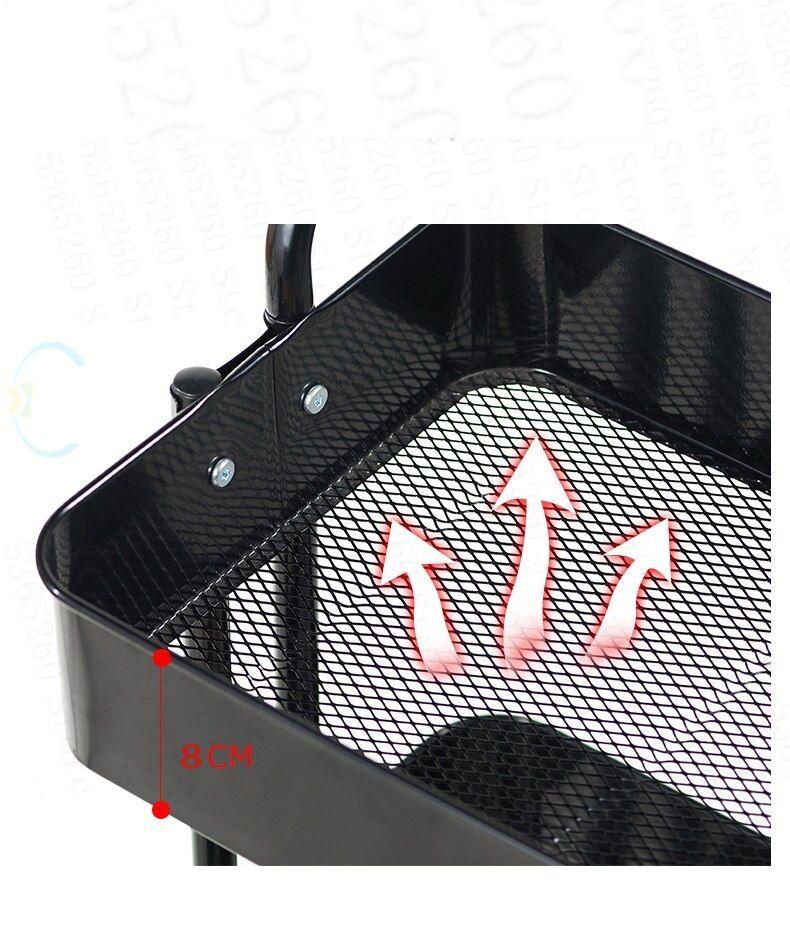 Carro Estante Organizador Multiuso Con 3 Niveles Y Ruedas-3