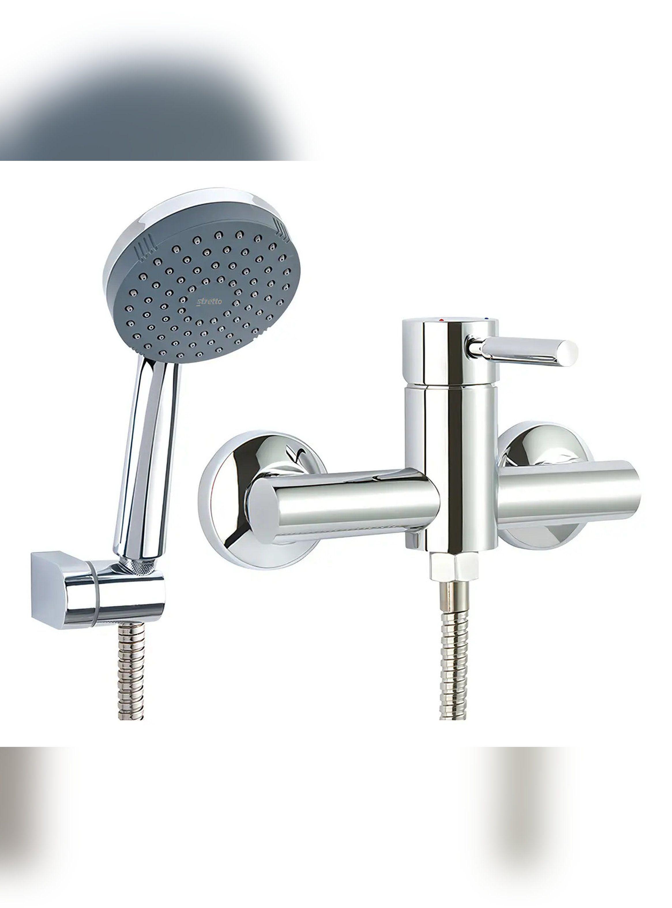 Monomando Llave Grifo Para Ducha Modelo OZ Marca Stretto-1