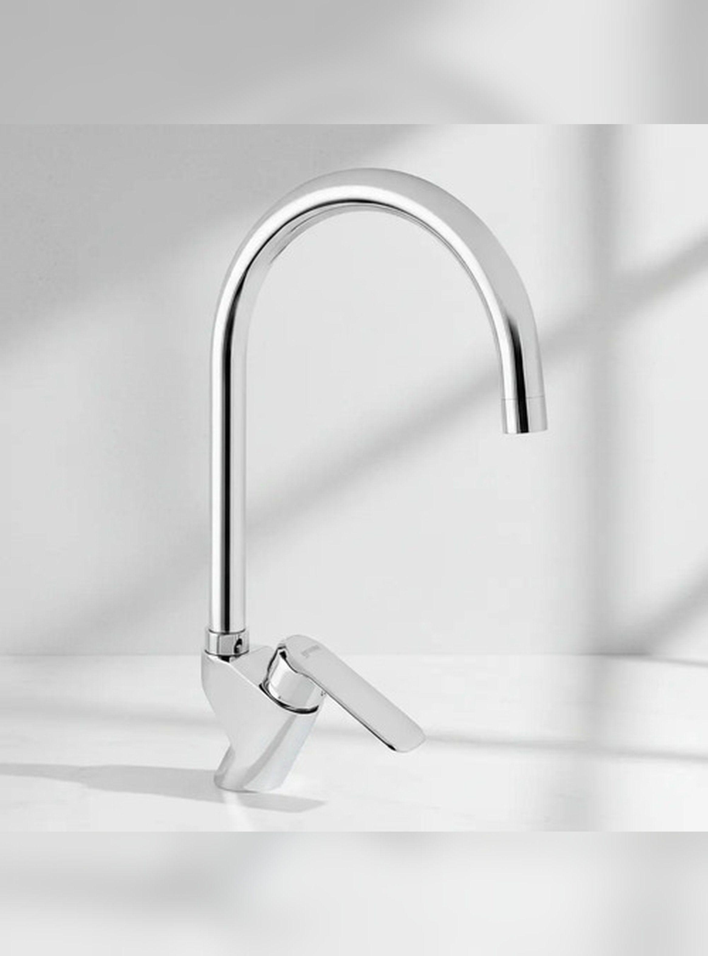 Monomando Llave Grifo Lavaplatos Marsella Marca Stretto-6