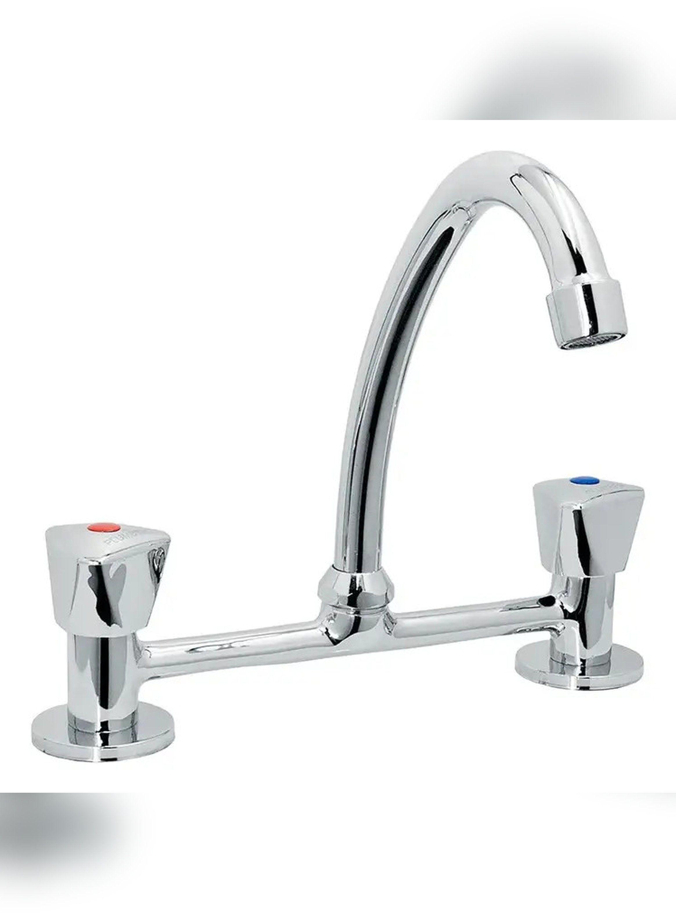 Combinación Lavaplatos 8 Llave Grifo-1