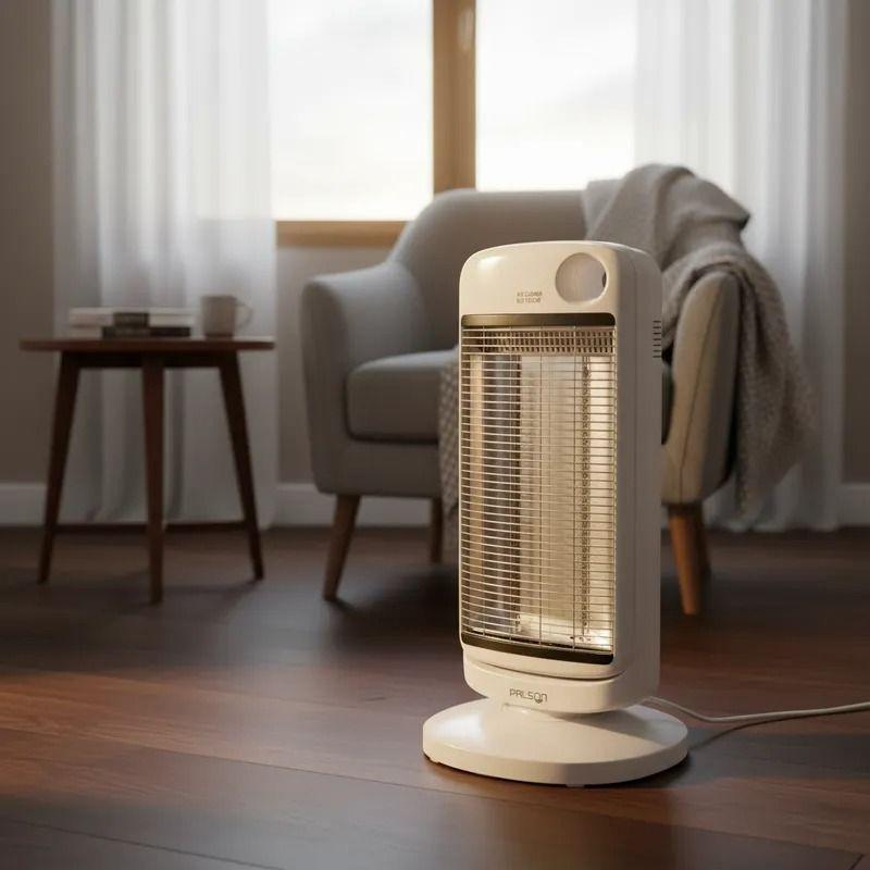 Estufa Fibra de carbono Oscilante Palson 900W Blanco-2