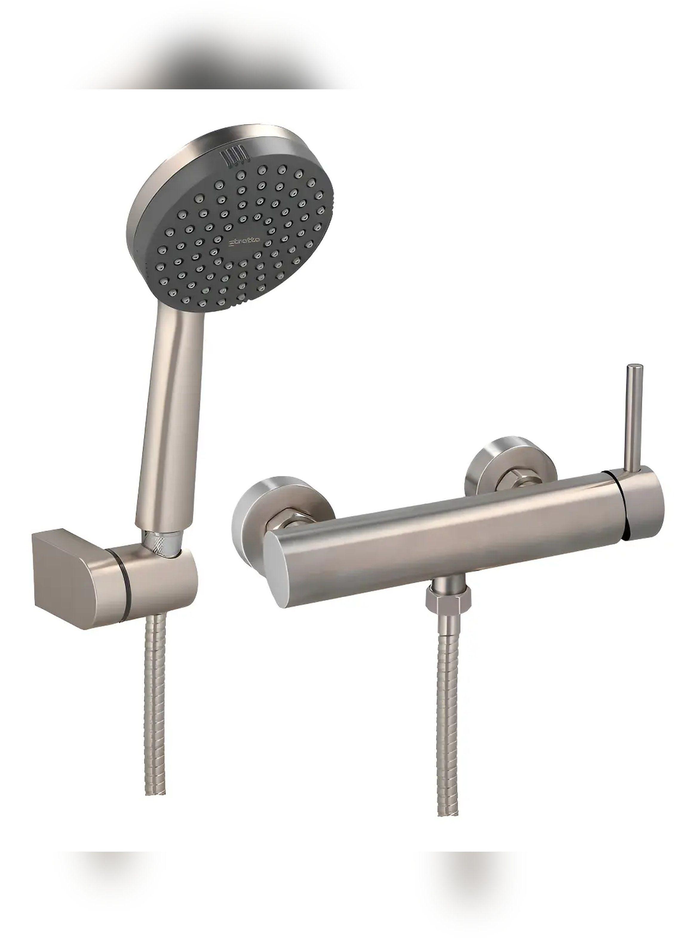 Monomando Llave Grifo Para Ducha Modelo Veroli Marca Stretto-1