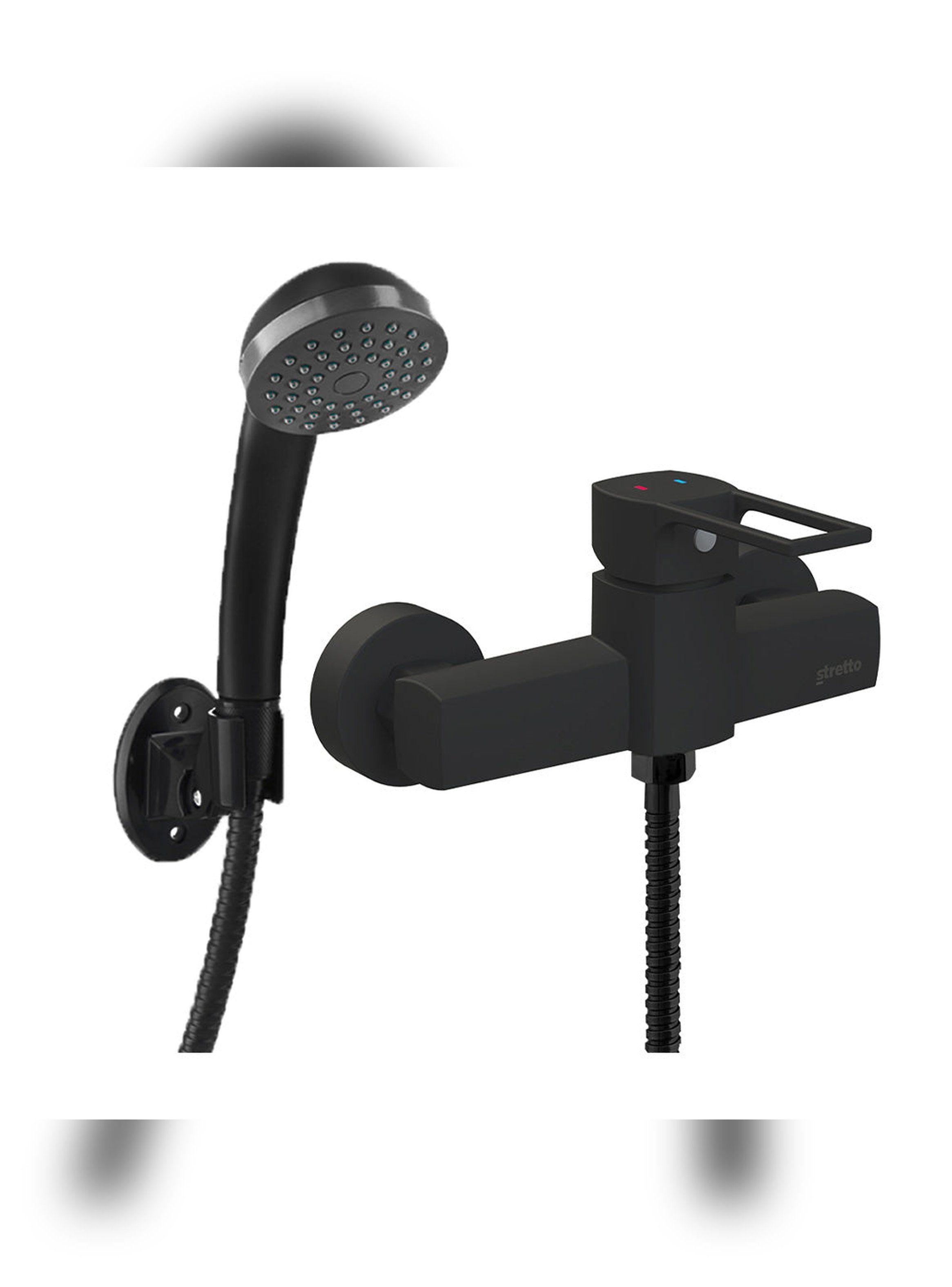 Monomando Llave Grifo Para Ducha Modelo Alatri Marca Stretto-1