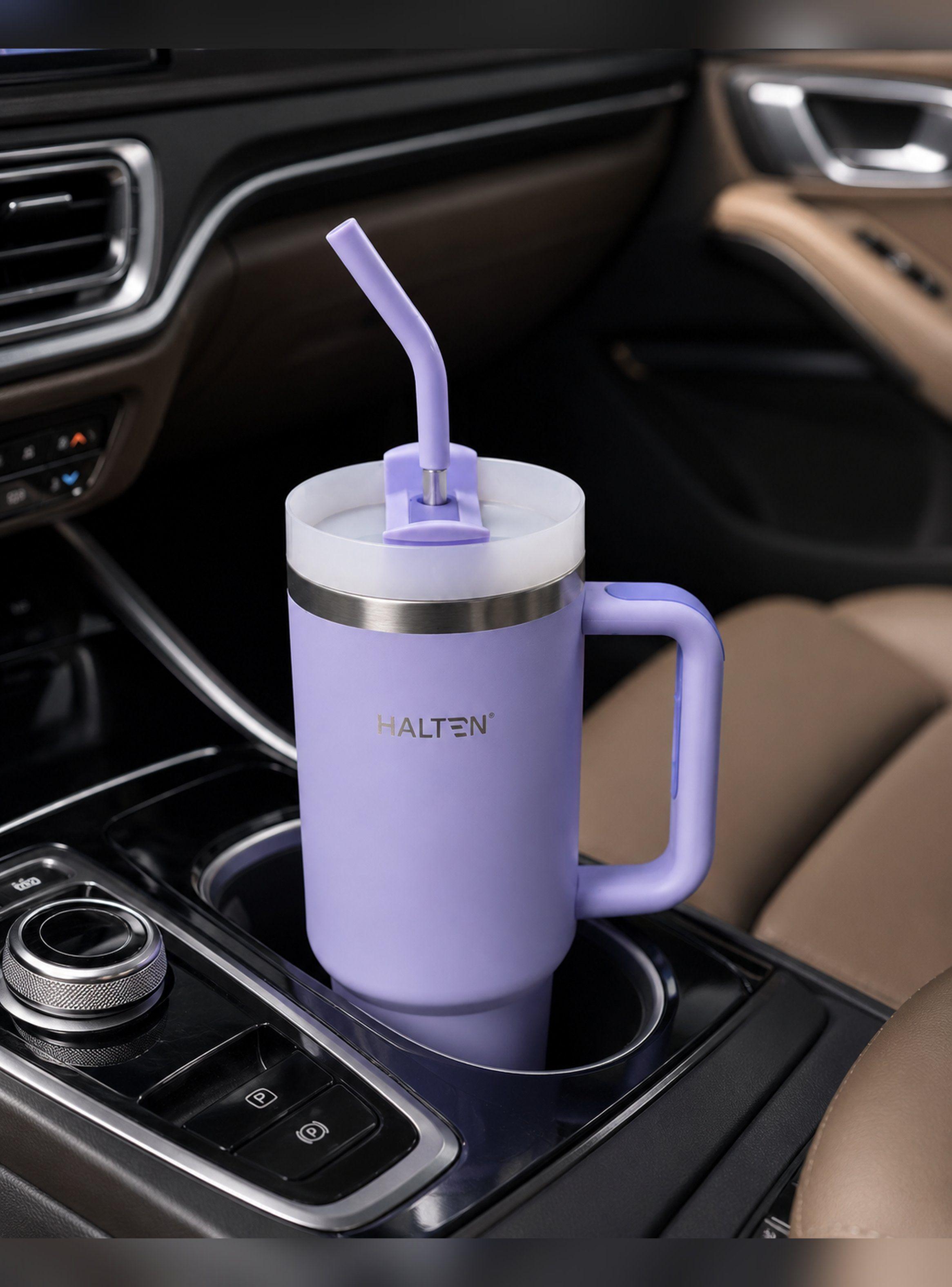 Termo Big Mug 1.2 Lts Acero Inox con Sorbete Marca Halten-6